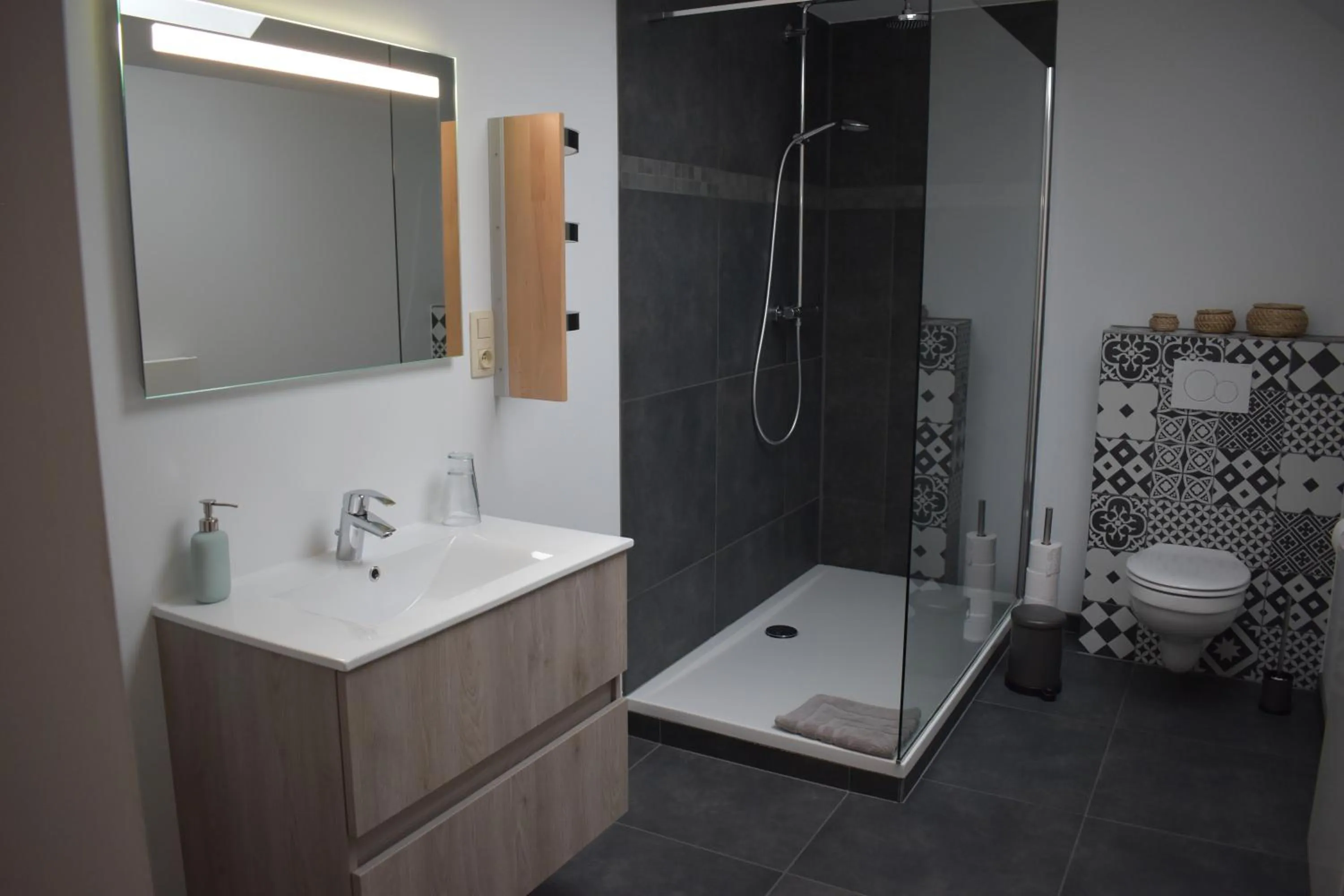 Shower in Au Mas de Mont