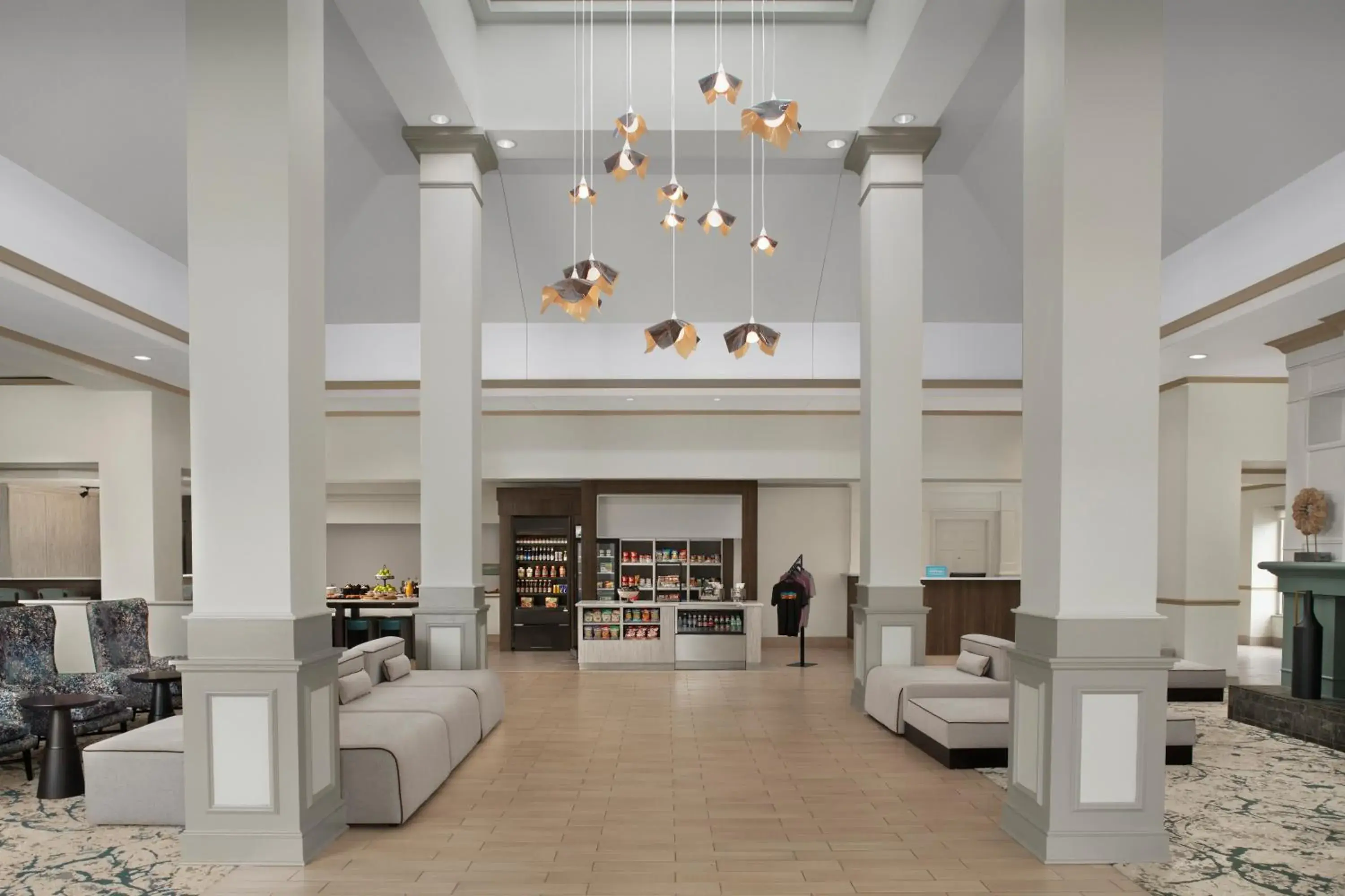 Lobby or reception in Hilton Garden Inn Hoffman Estates Lobby or reception in Hilton Garden Inn Hoffman Estates