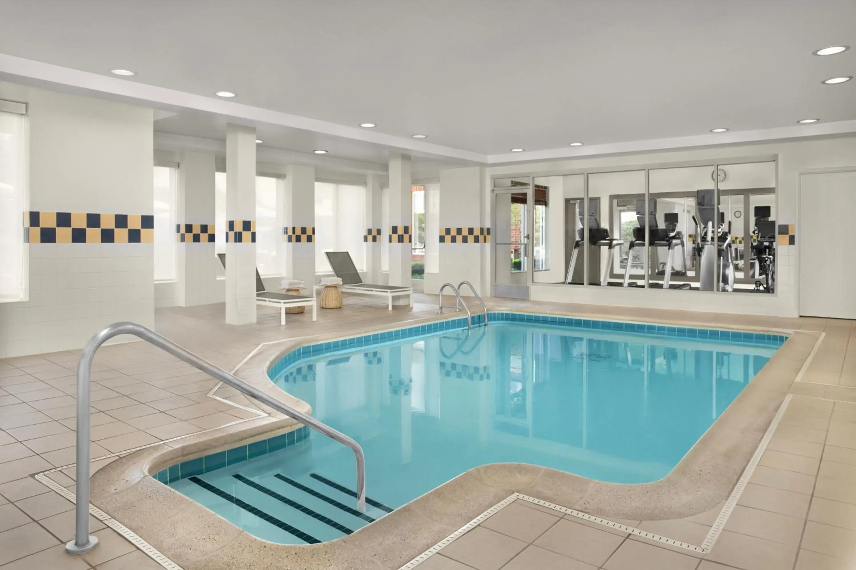 Pool view in Hilton Garden Inn Hoffman Estates Pool view in Hilton Garden Inn Hoffman Estates