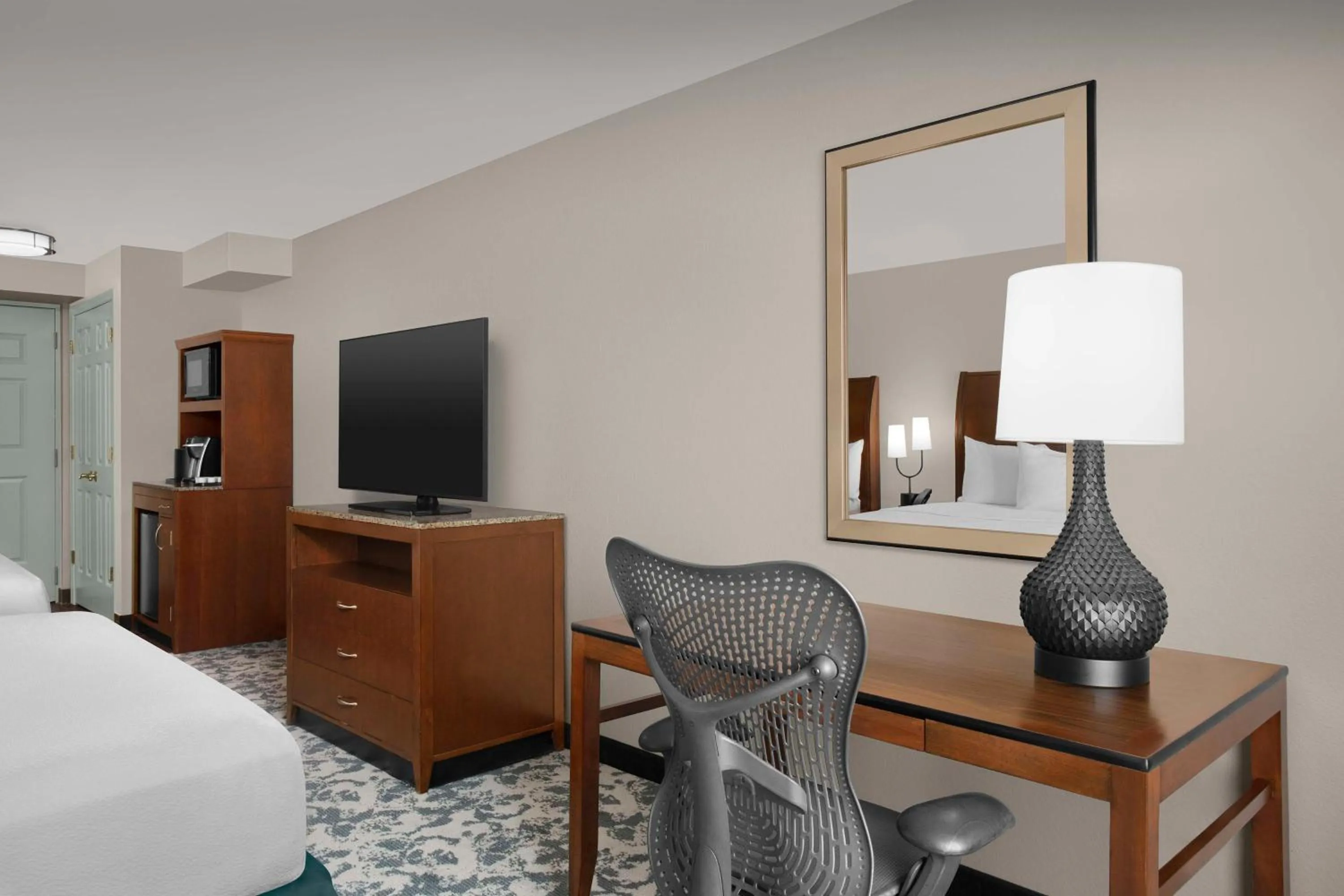 Bedroom, Bed in Hilton Garden Inn Hoffman Estates