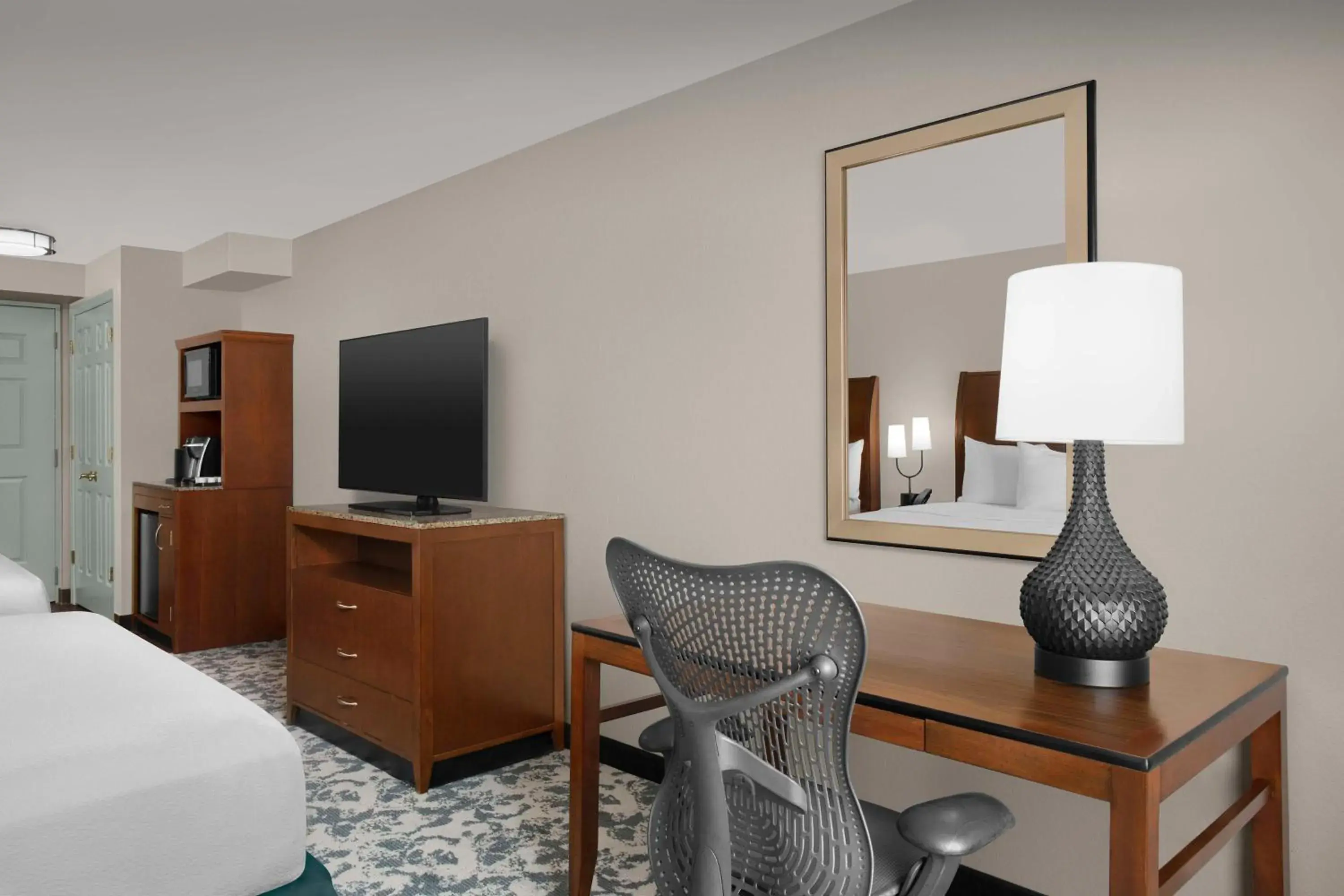 Bedroom, Bed in Hilton Garden Inn Hoffman Estates Bedroom, Bed in Hilton Garden Inn Hoffman Estates