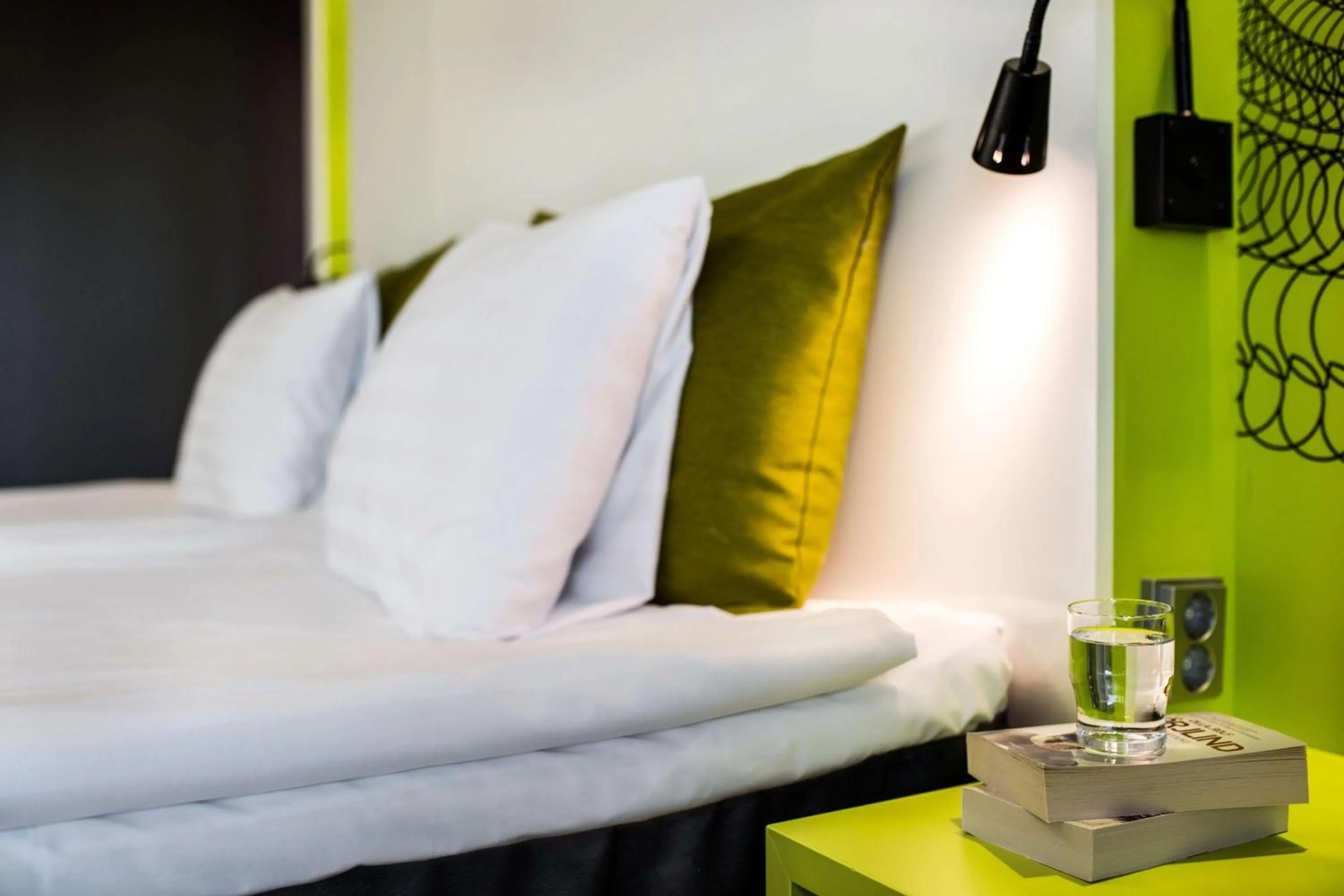 Bedroom, Bed in Scandic Tampere Station