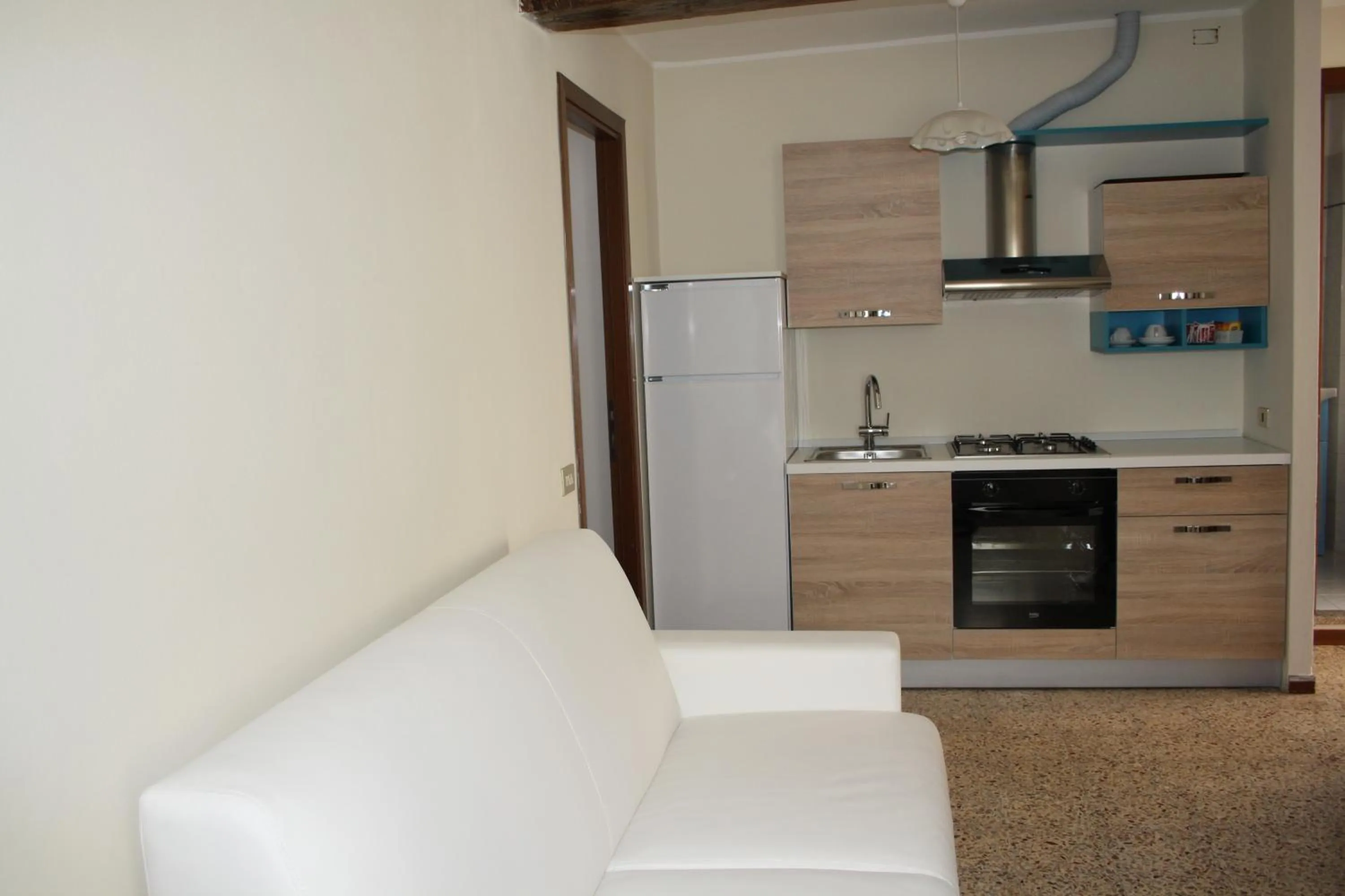 Kitchen or kitchenette in Hotel Vapore