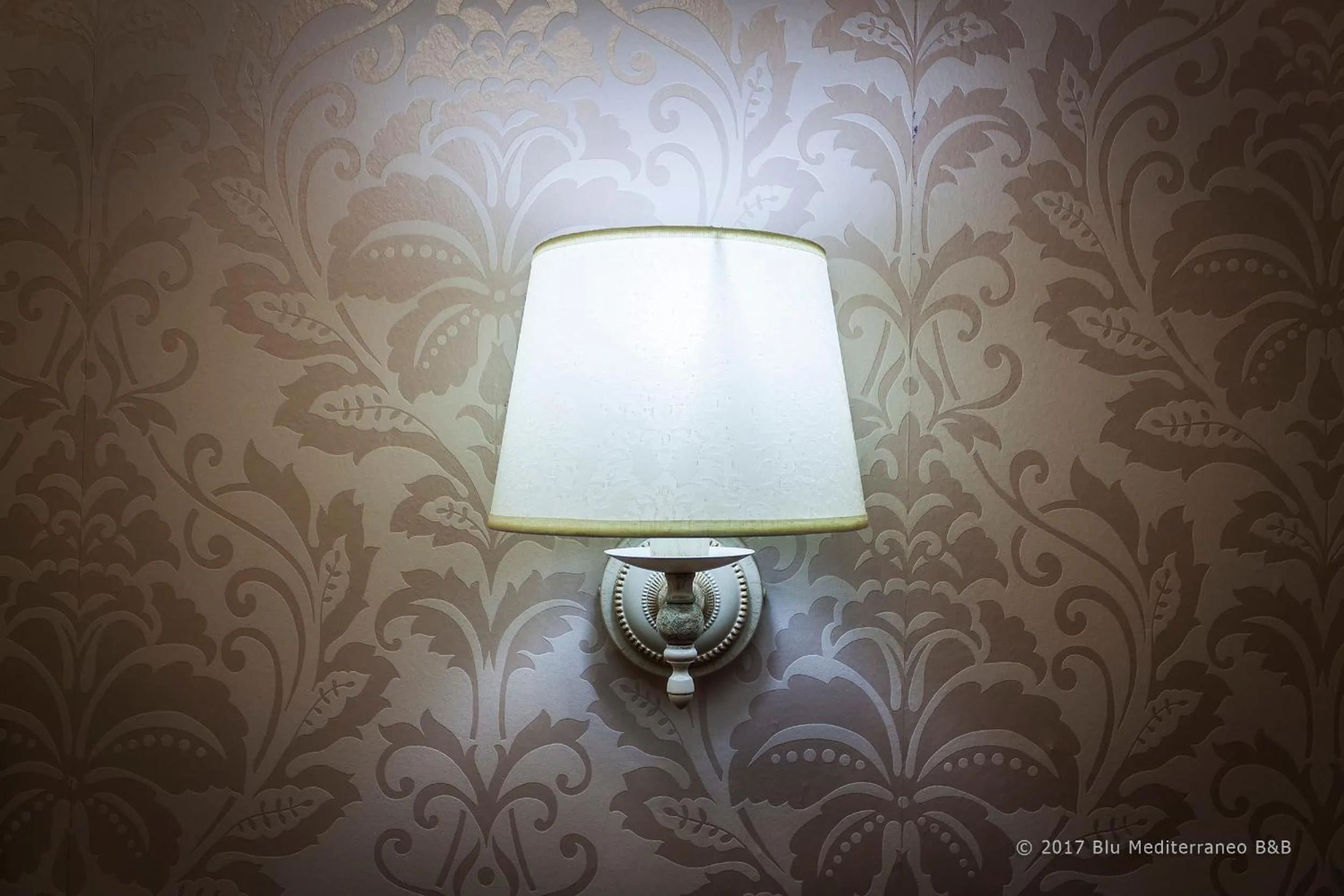 Decorative detail in Blu Mediterraneo B&B