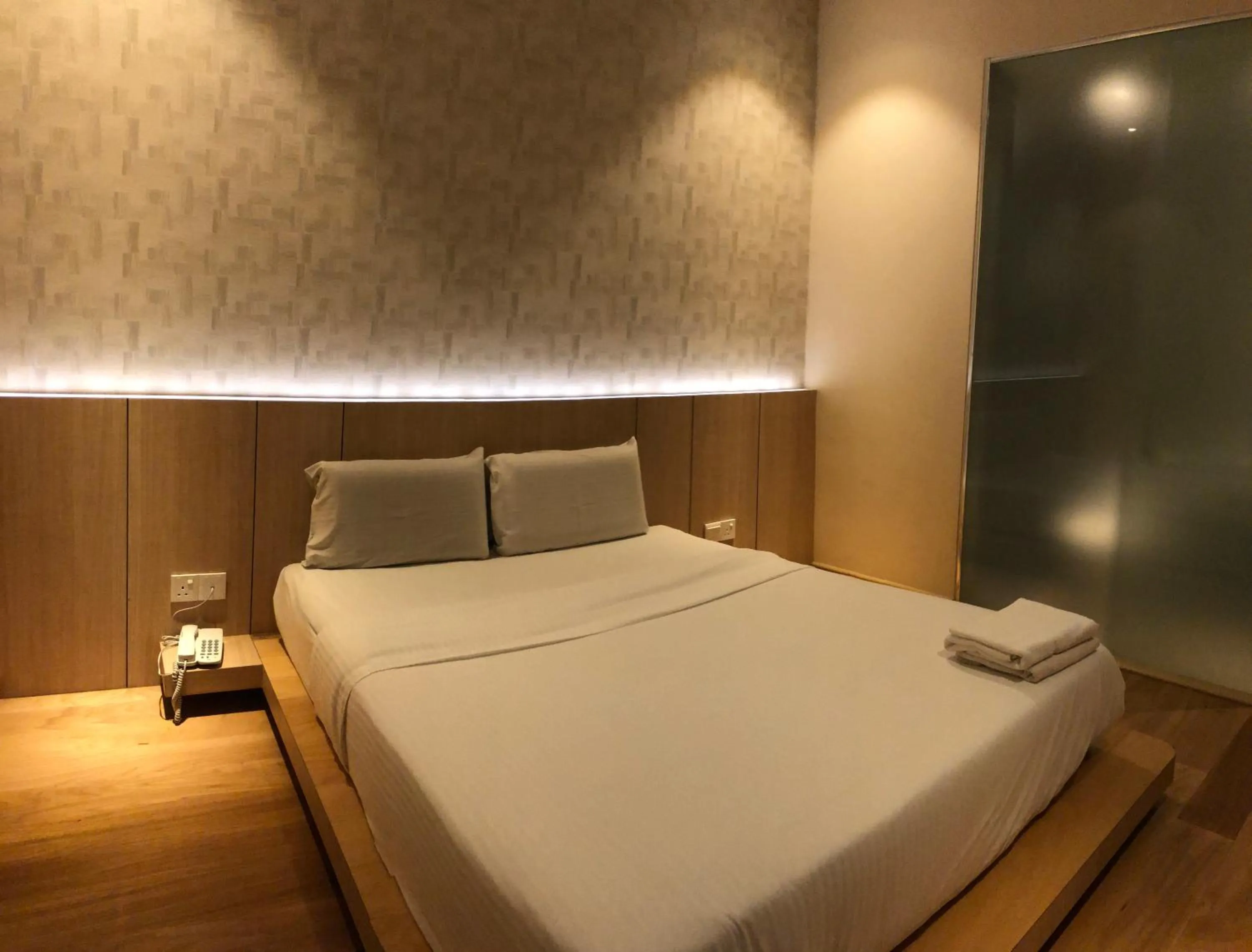 Bed in Kyoto Boutique Hotel