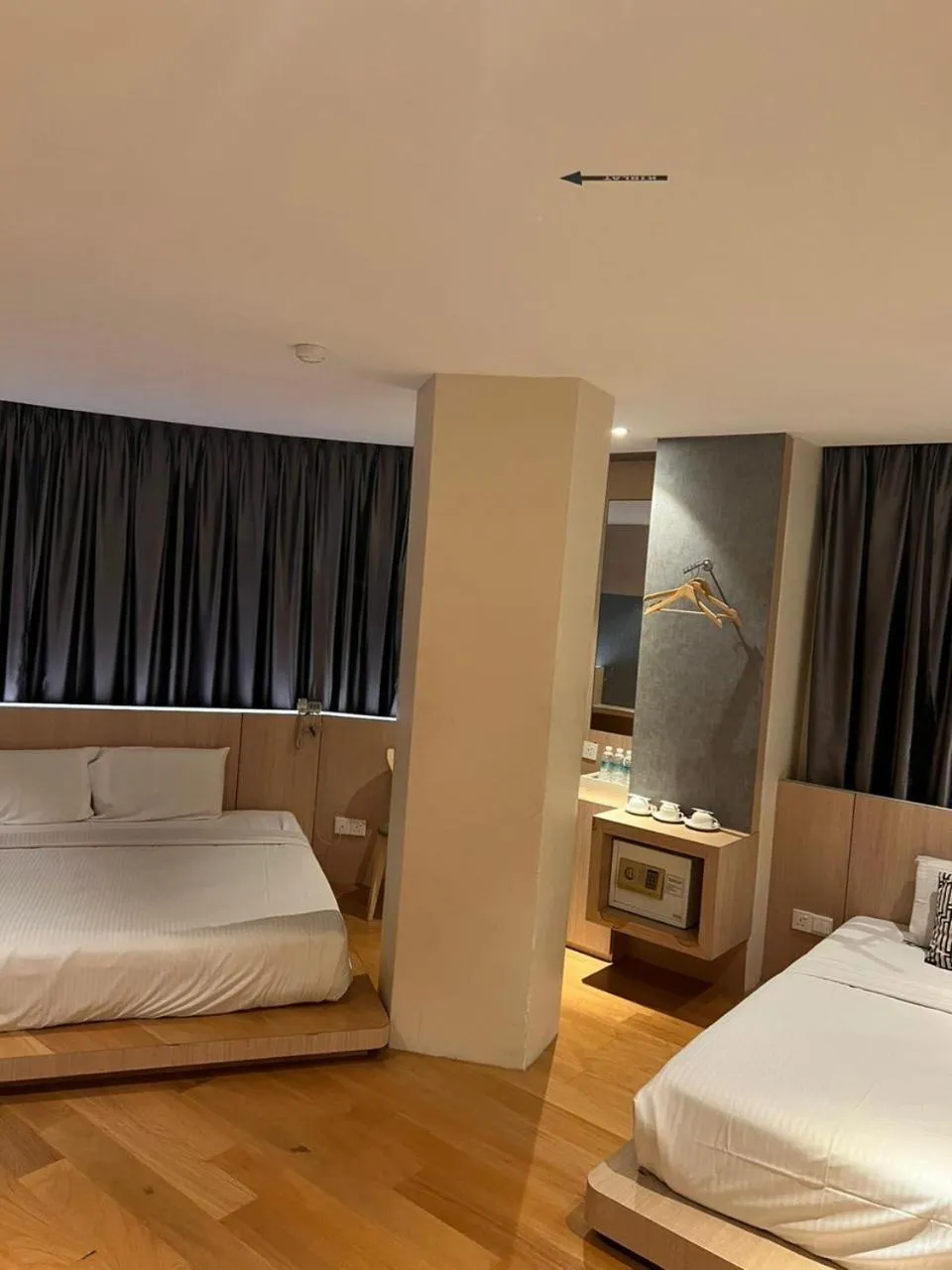 Bed in Kyoto Boutique Hotel