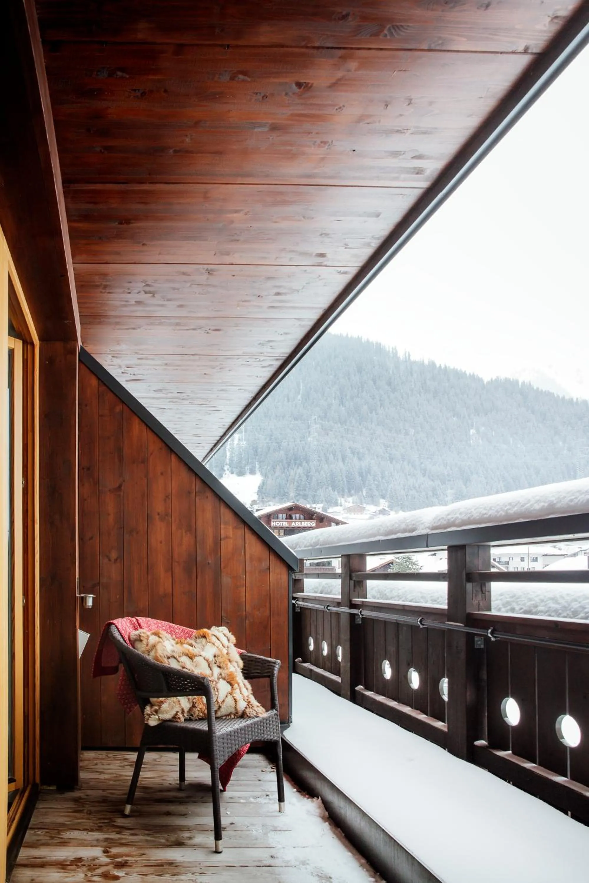 Natural landscape in Valluga Hotel