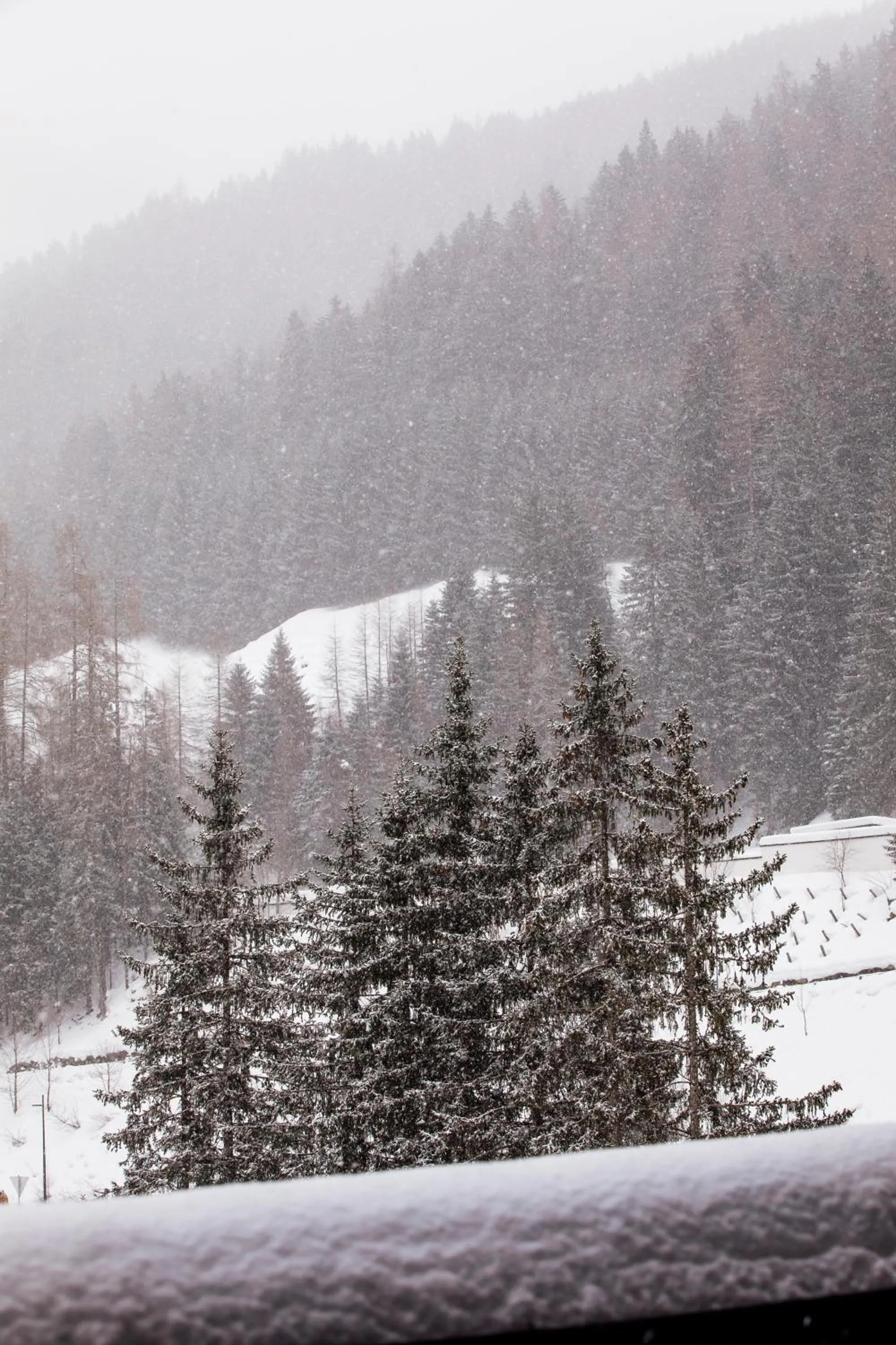 Natural landscape in Valluga Hotel