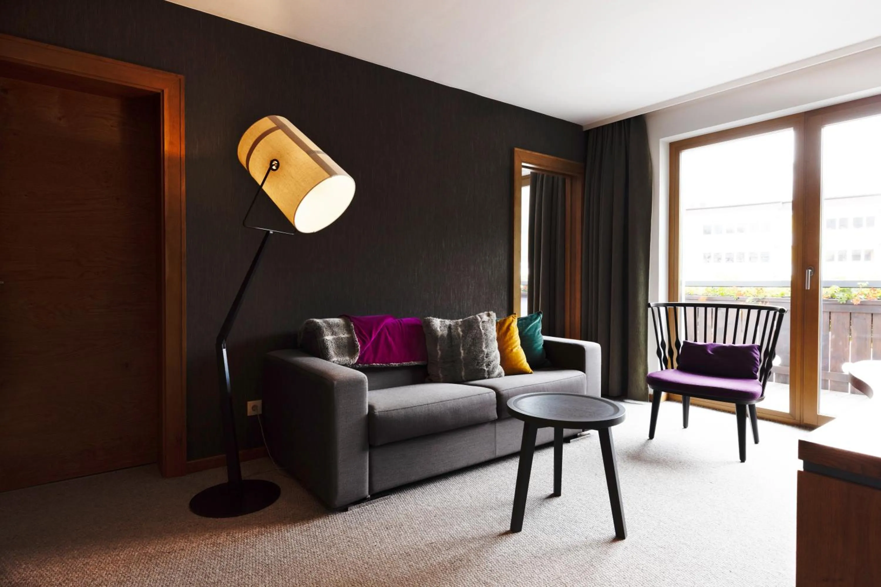 Living room in Valluga Hotel