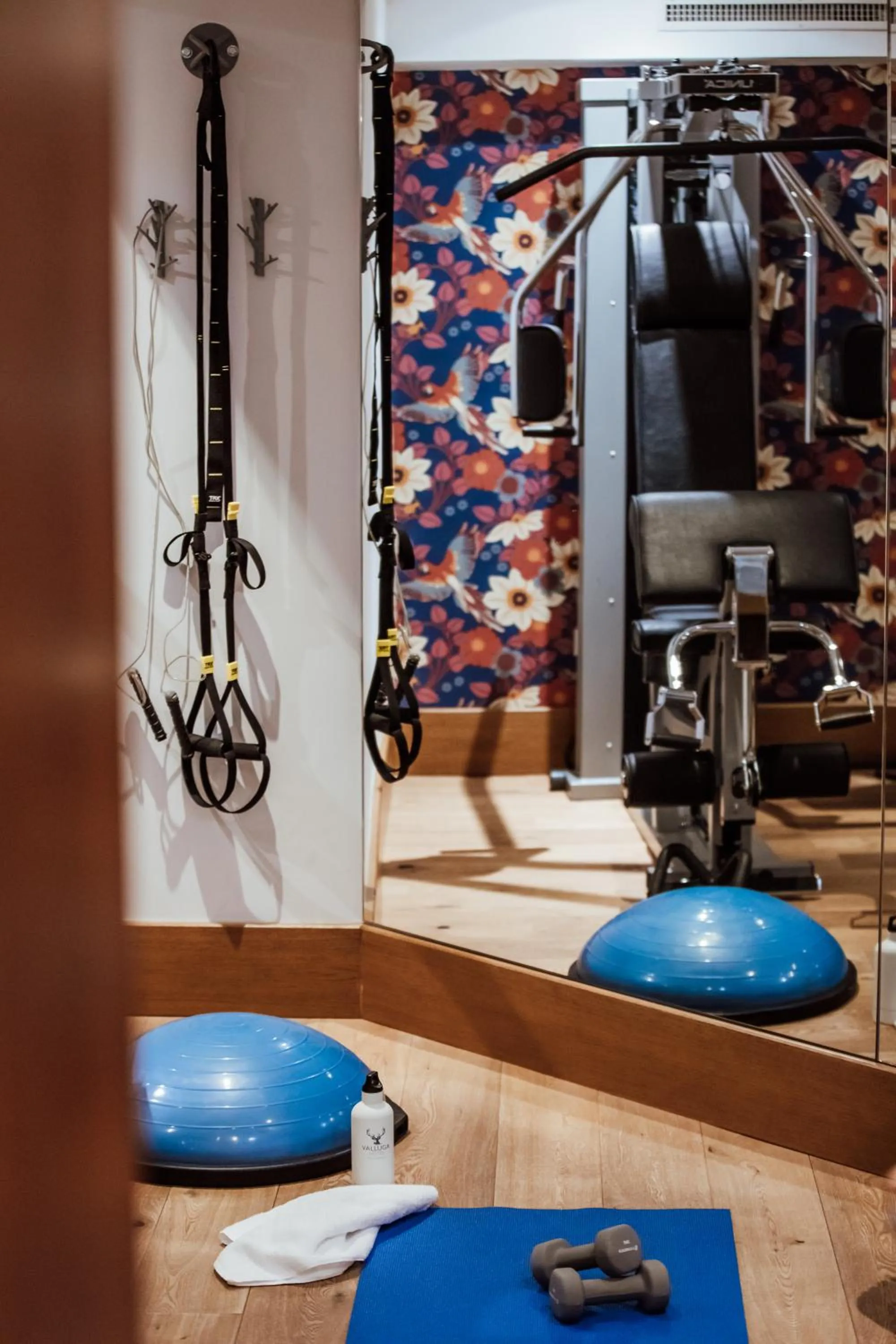 Fitness centre/facilities in Valluga Hotel