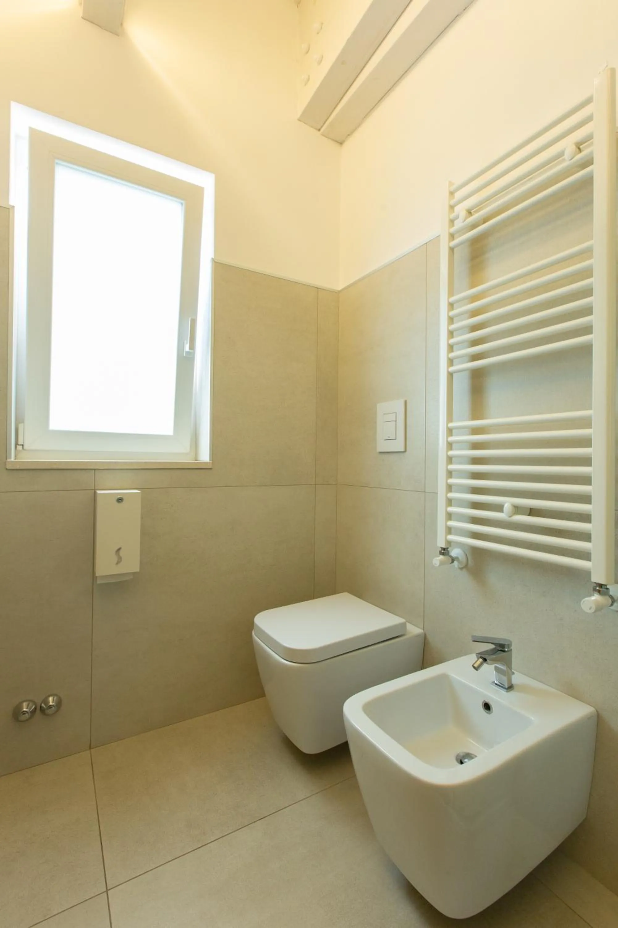 Bathroom in Hotel New Bari