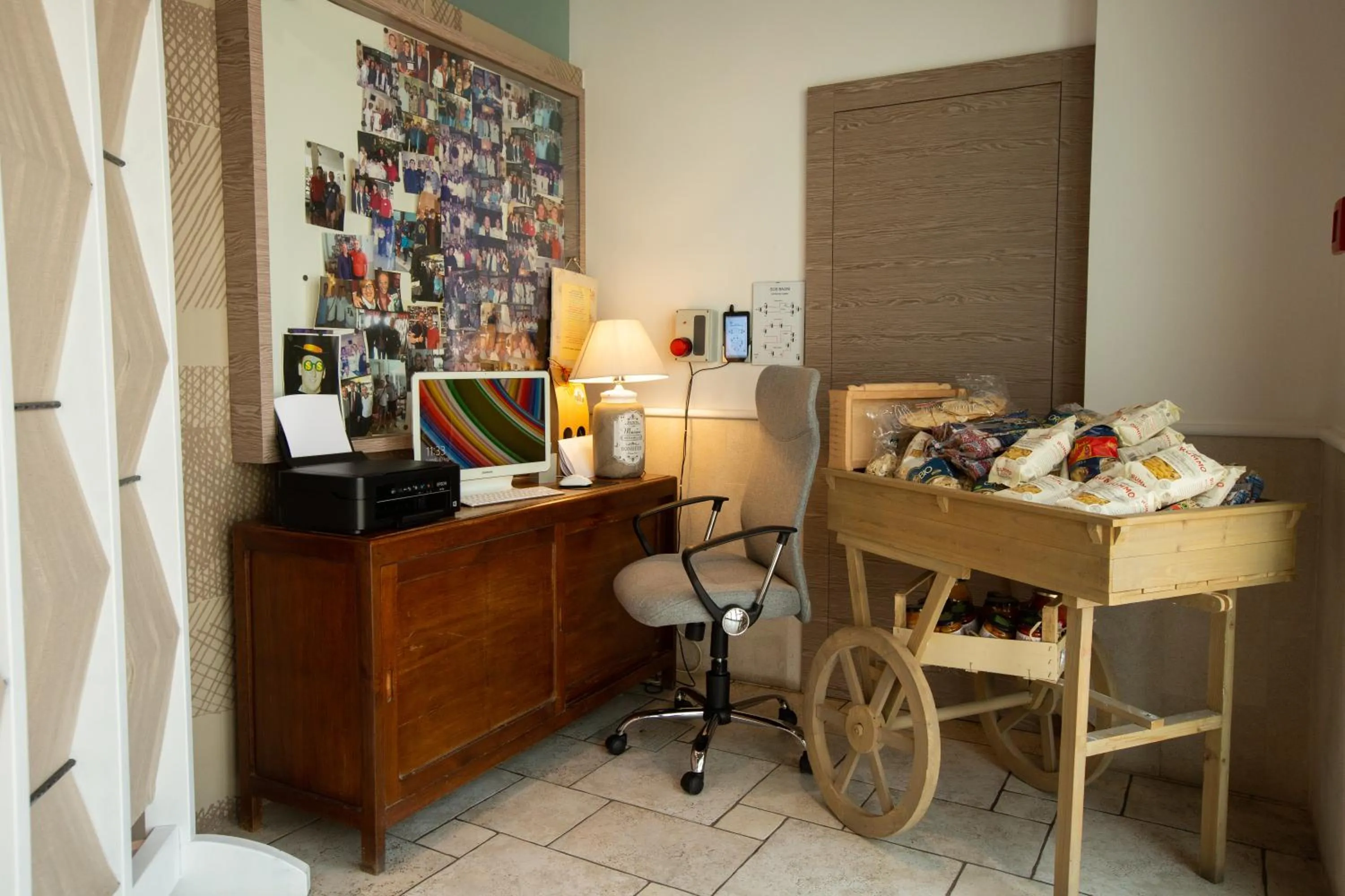 Lobby or reception in Hotel New Bari