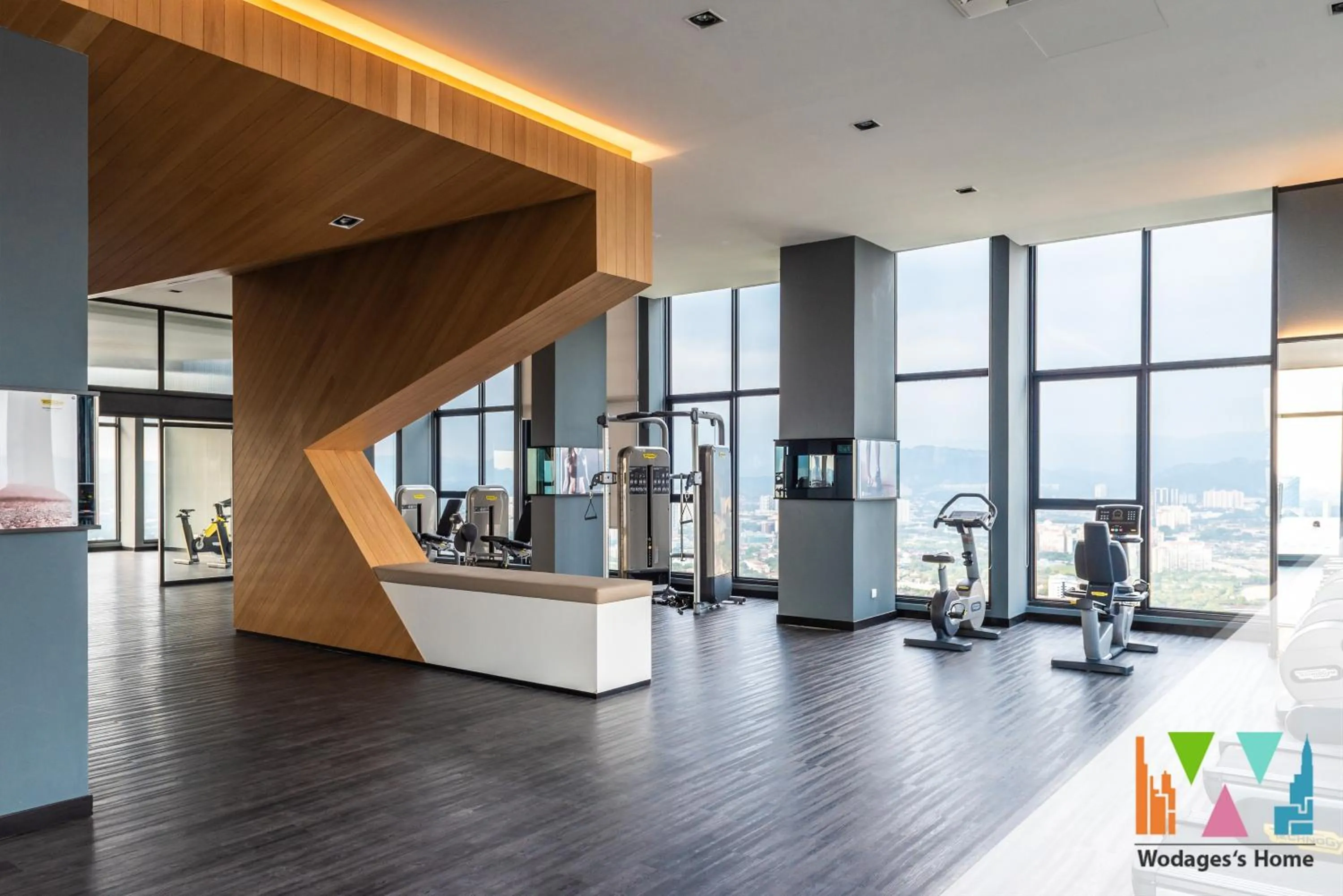 Fitness centre/facilities in Expressionz KLCC by Wodages