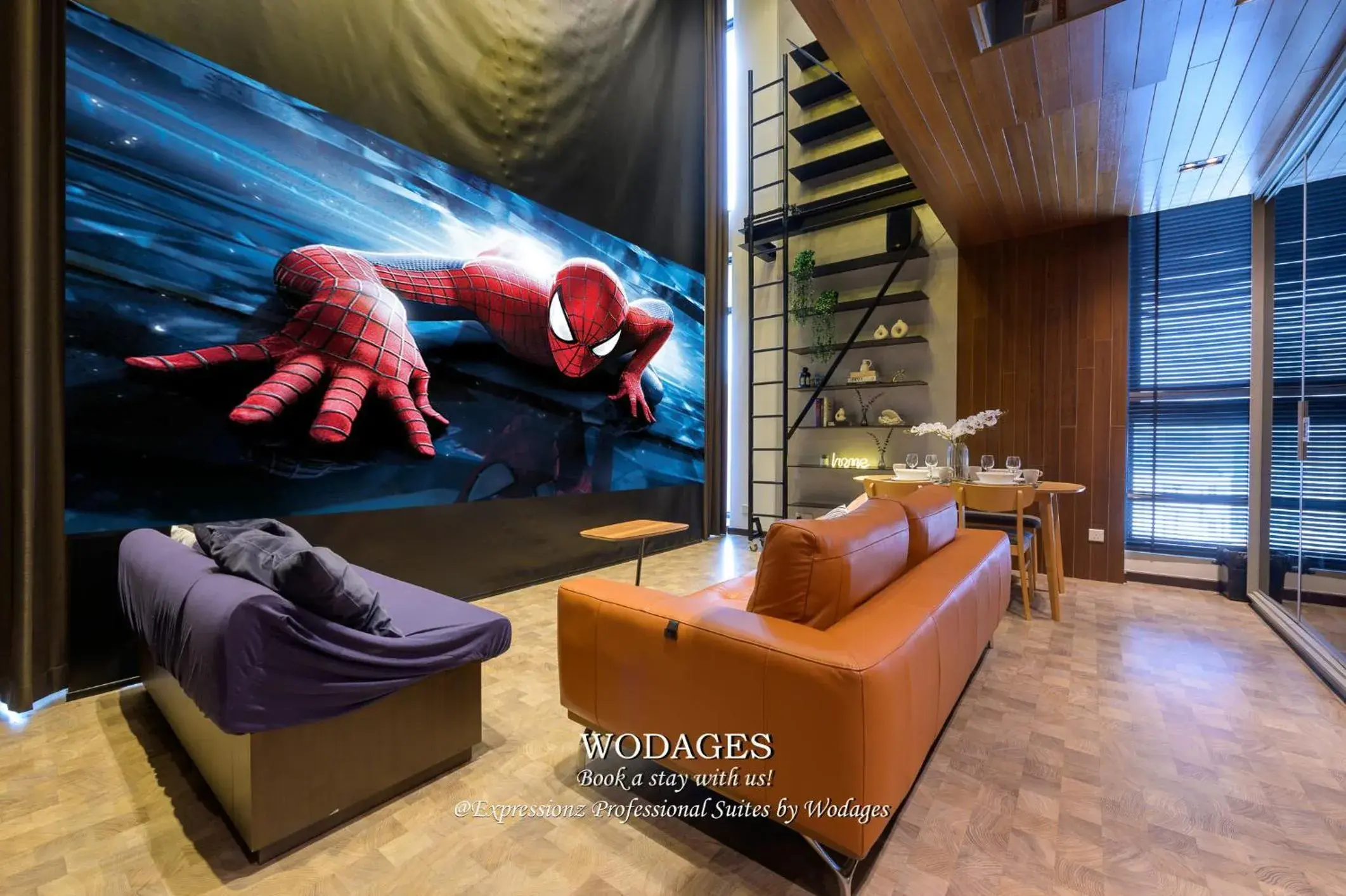 Cinematic Signature Loft (Two-Bedroom) with KLCC View in Expressionz KLCC by Wodages Cinematic Signature Loft (Two-Bedroom) with KLCC View in Expressionz KLCC by Wodages