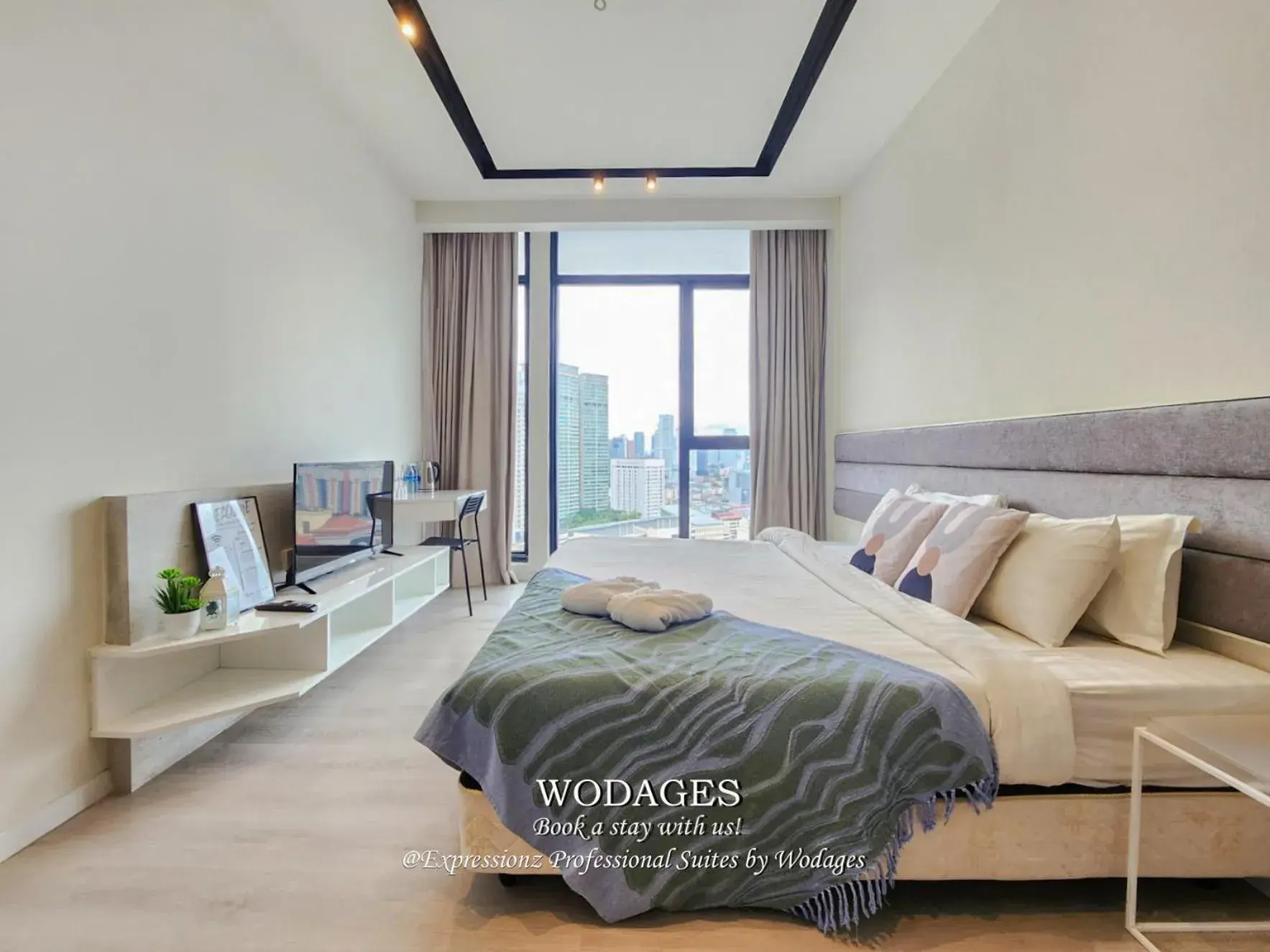 Deluxe King Studio Apartment in Expressionz KLCC by Wodages Deluxe King Studio Apartment in Expressionz KLCC by Wodages