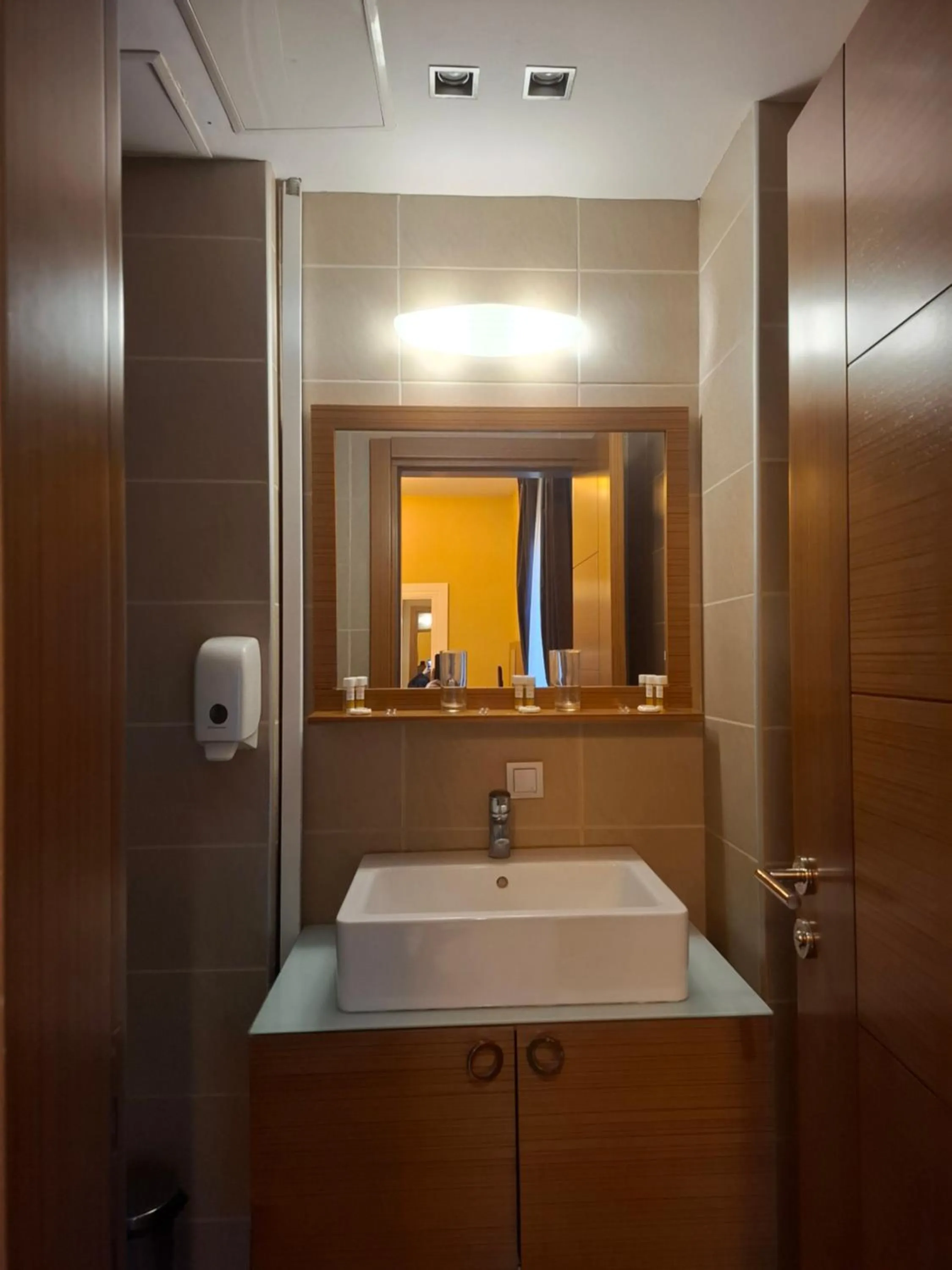 Bathroom in City Hotel Plovdiv