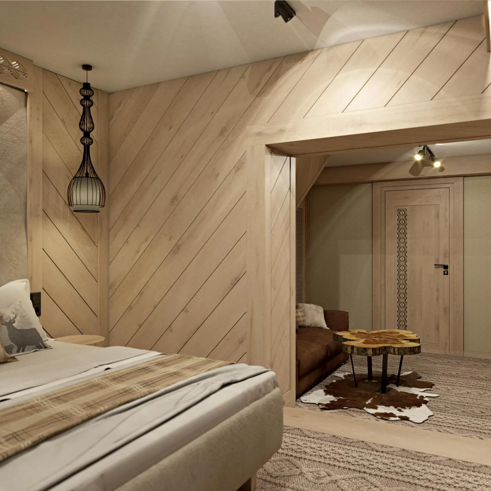 Photo of the whole room, Bed in Paryżanka Basen Spa