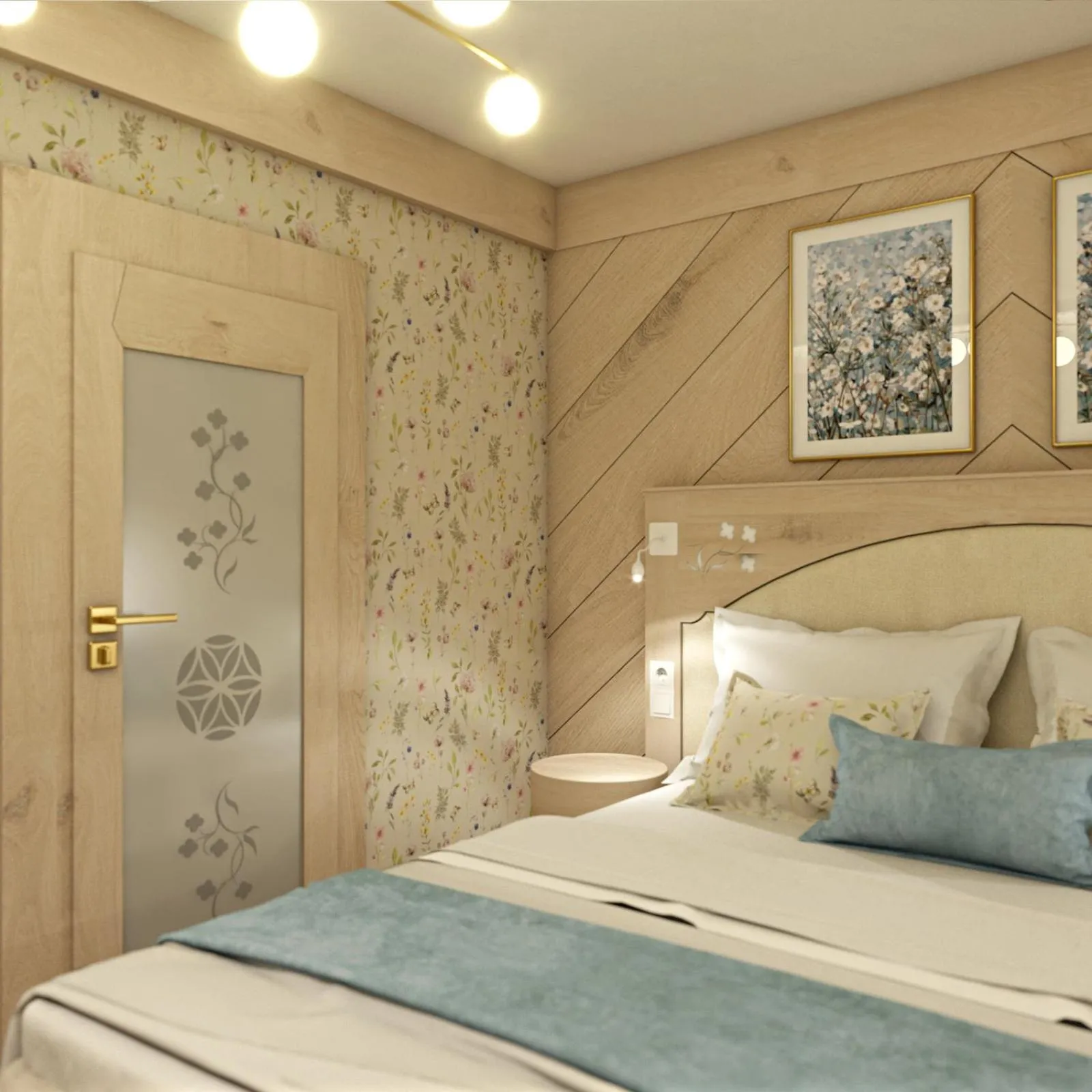 Bed in Paryżanka Basen Spa