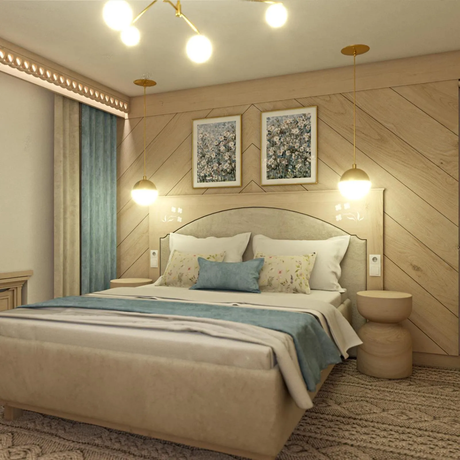 Bed in Paryżanka Basen Spa
