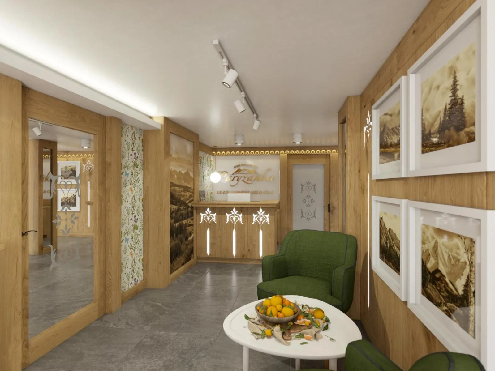 Lobby or reception in Paryżanka Basen Spa