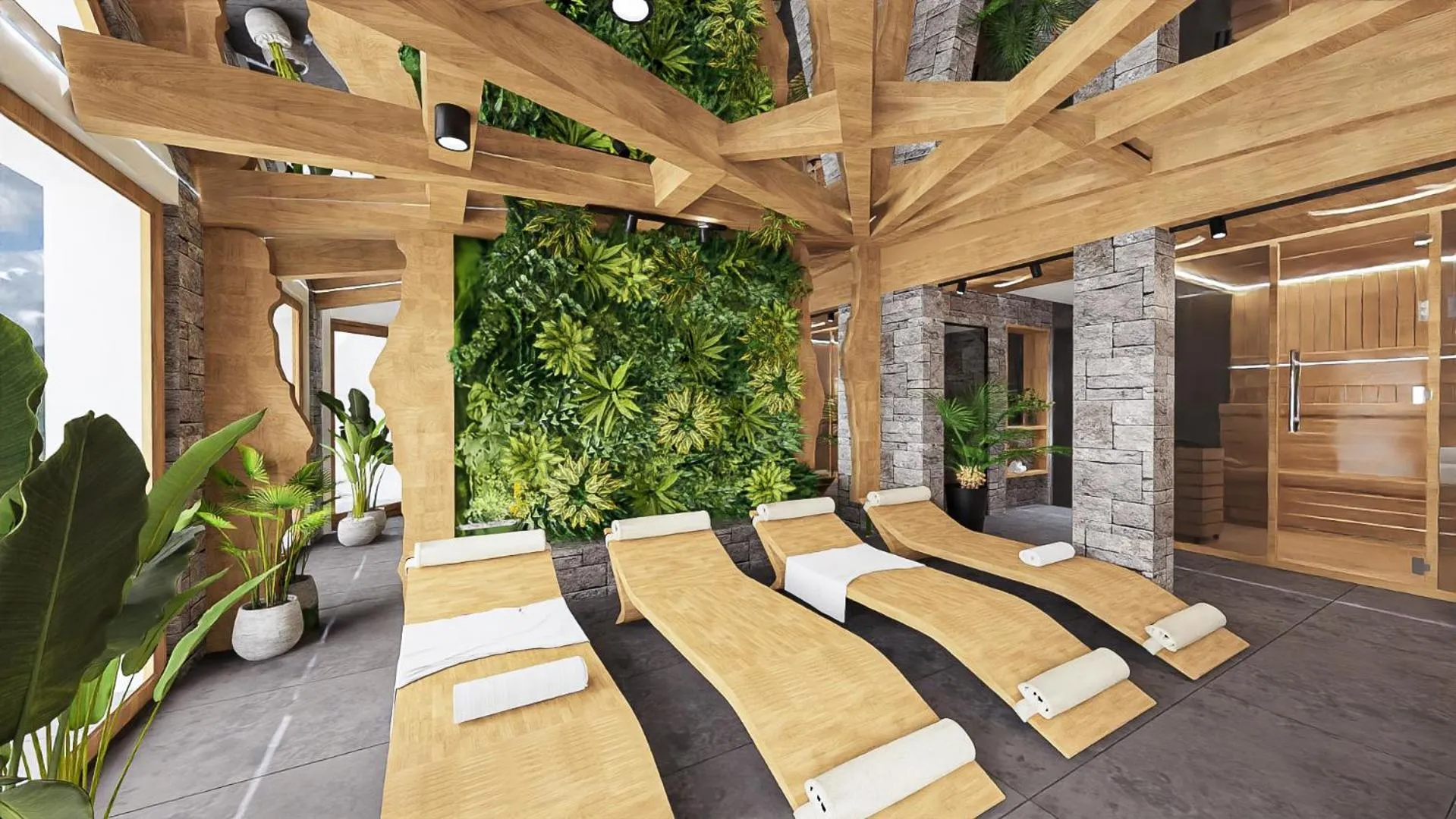Sauna in Paryżanka Basen Spa