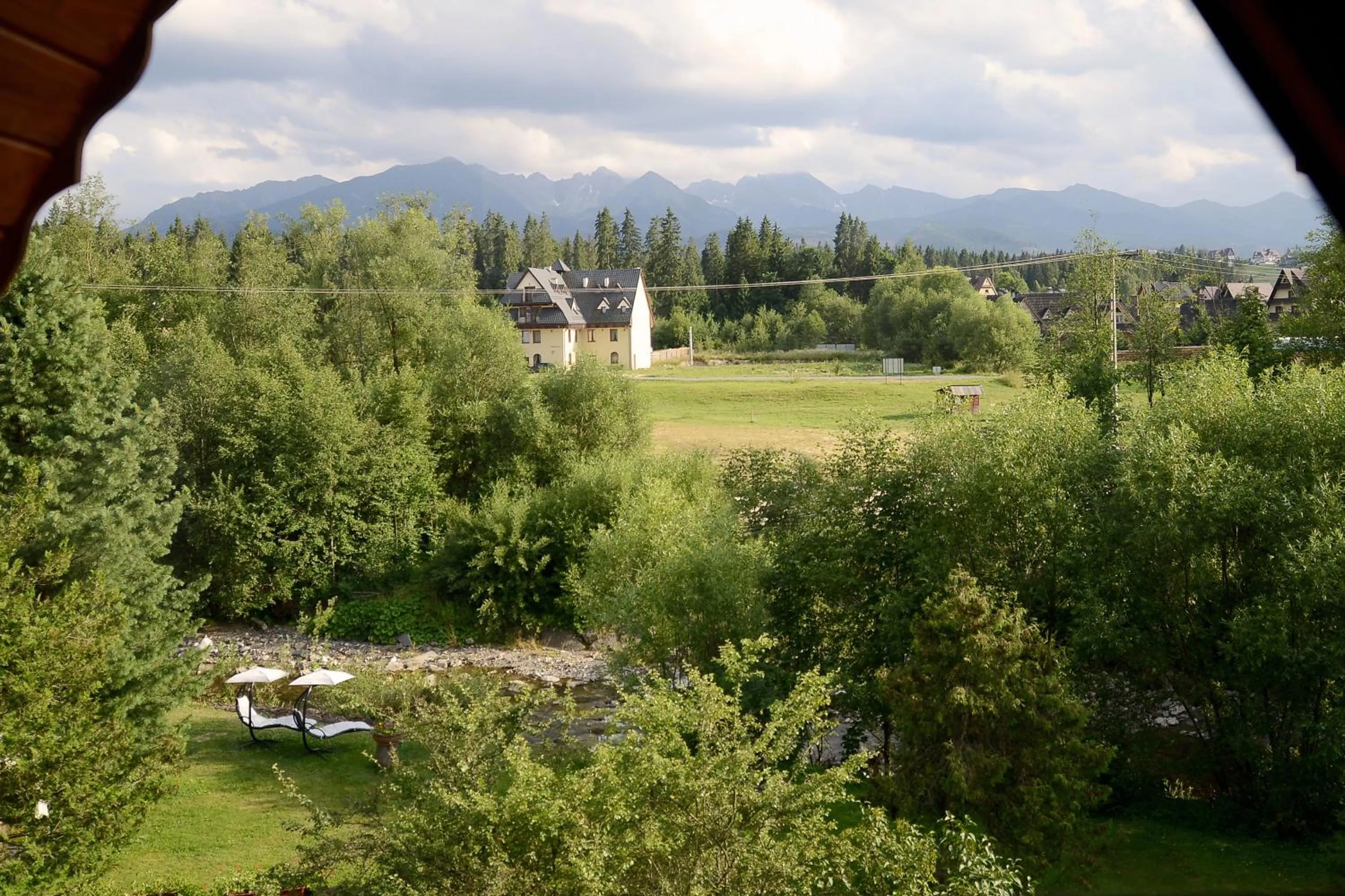 Natural landscape in Paryżanka Basen Spa