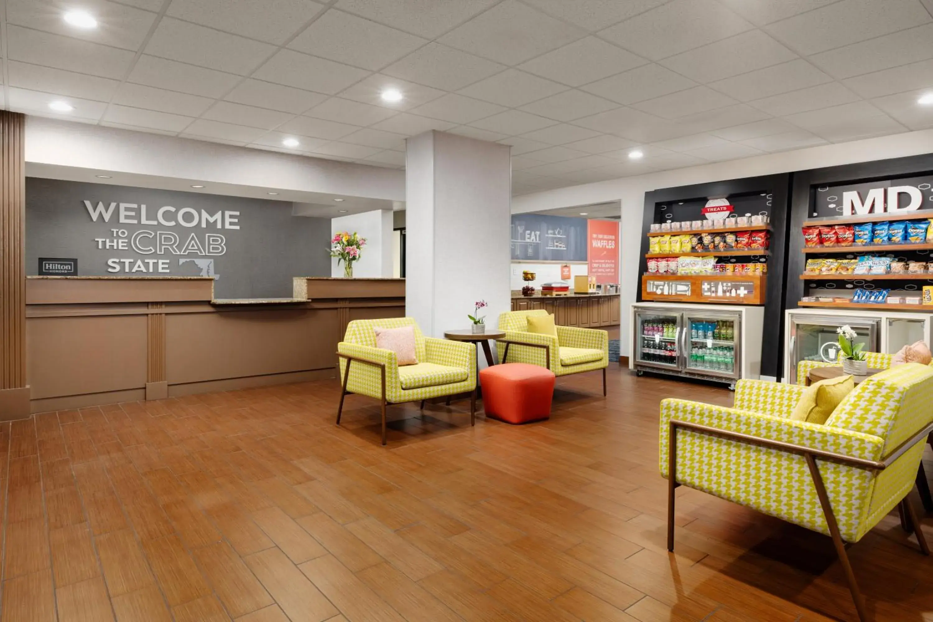 Lobby or reception in Hampton Inn Columbia, MD Lobby or reception in Hampton Inn Columbia, MD