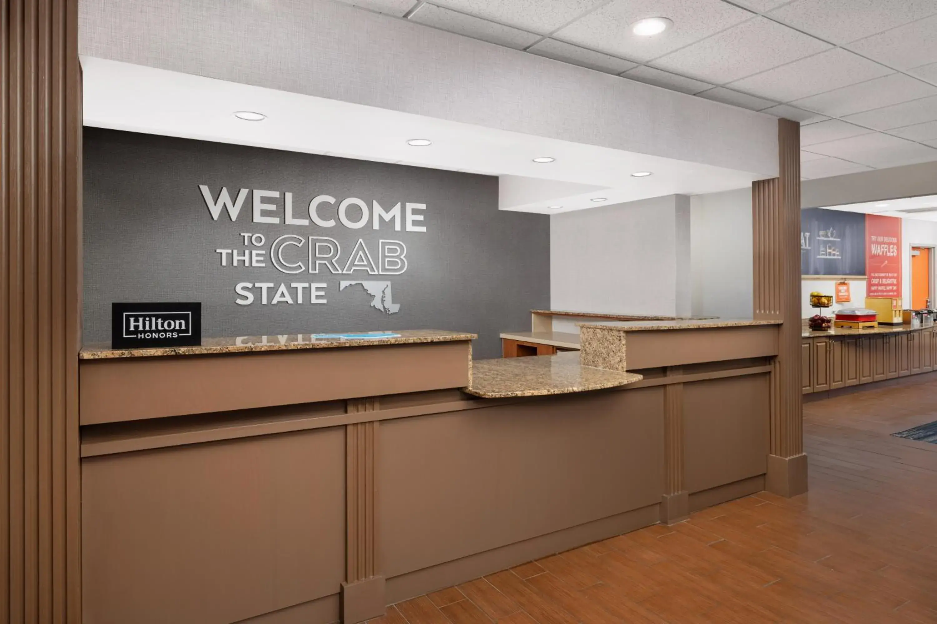 Lobby or reception in Hampton Inn Columbia, MD Lobby or reception in Hampton Inn Columbia, MD