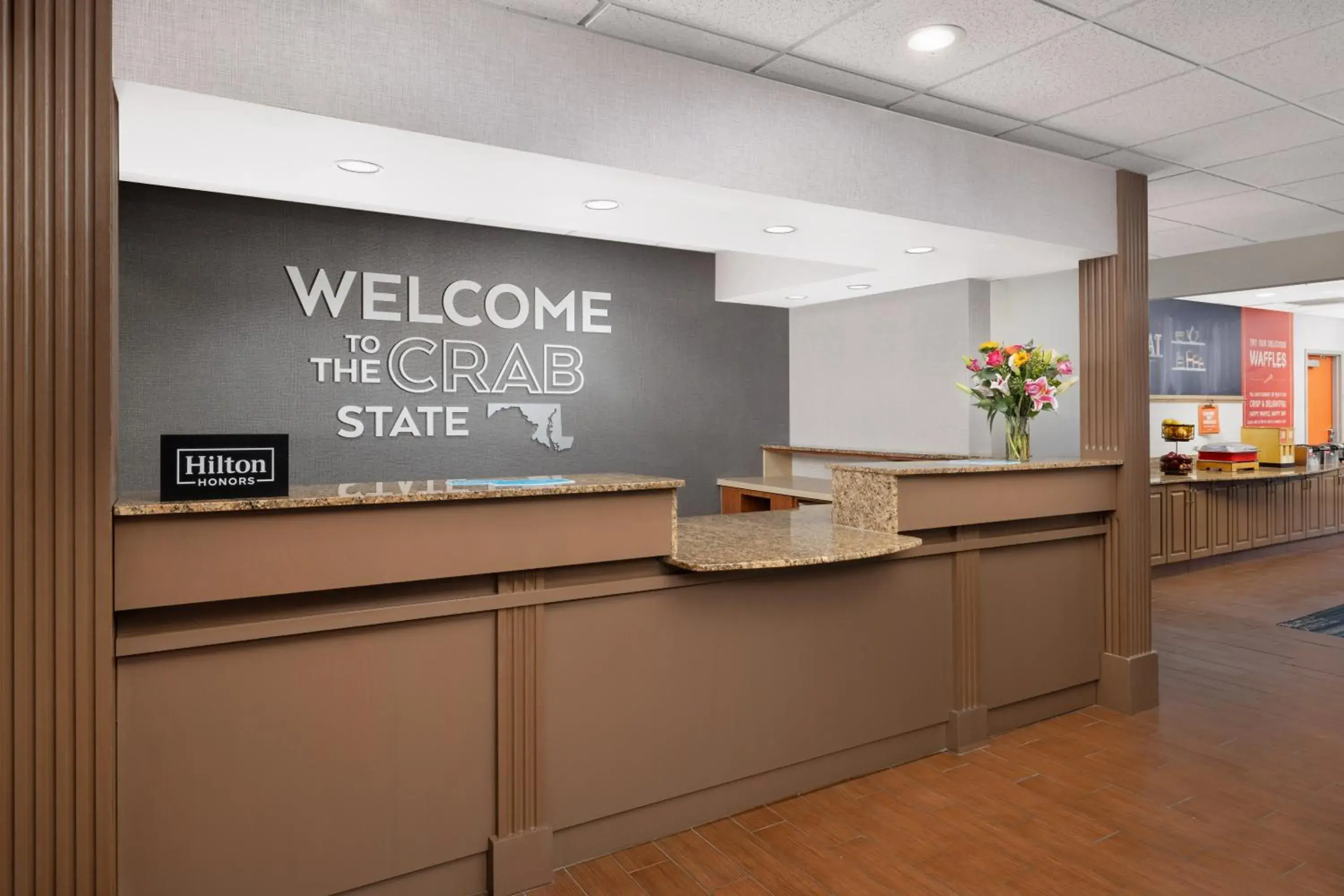 Lobby or reception in Hampton Inn Columbia, MD Lobby or reception in Hampton Inn Columbia, MD