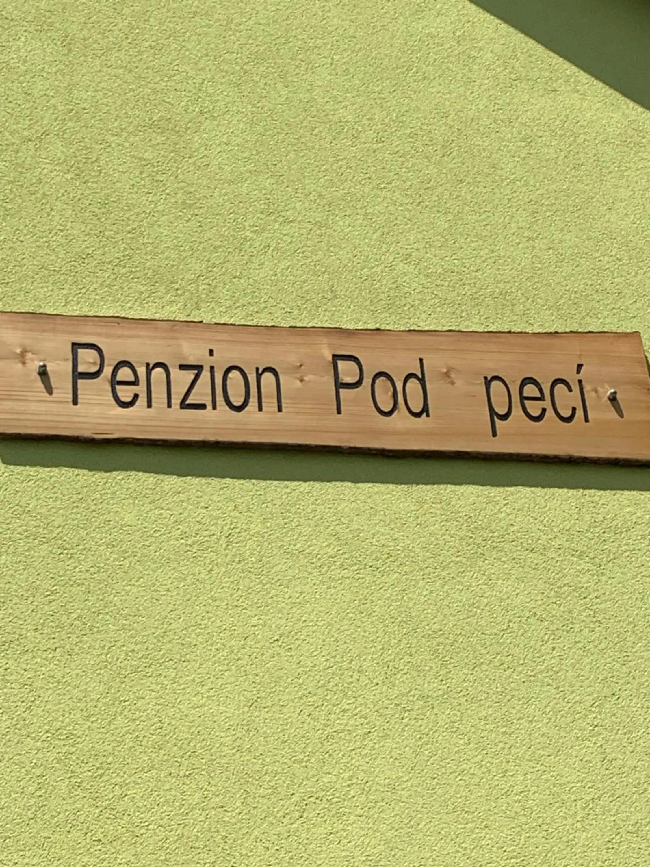 Penzion Pod pecí