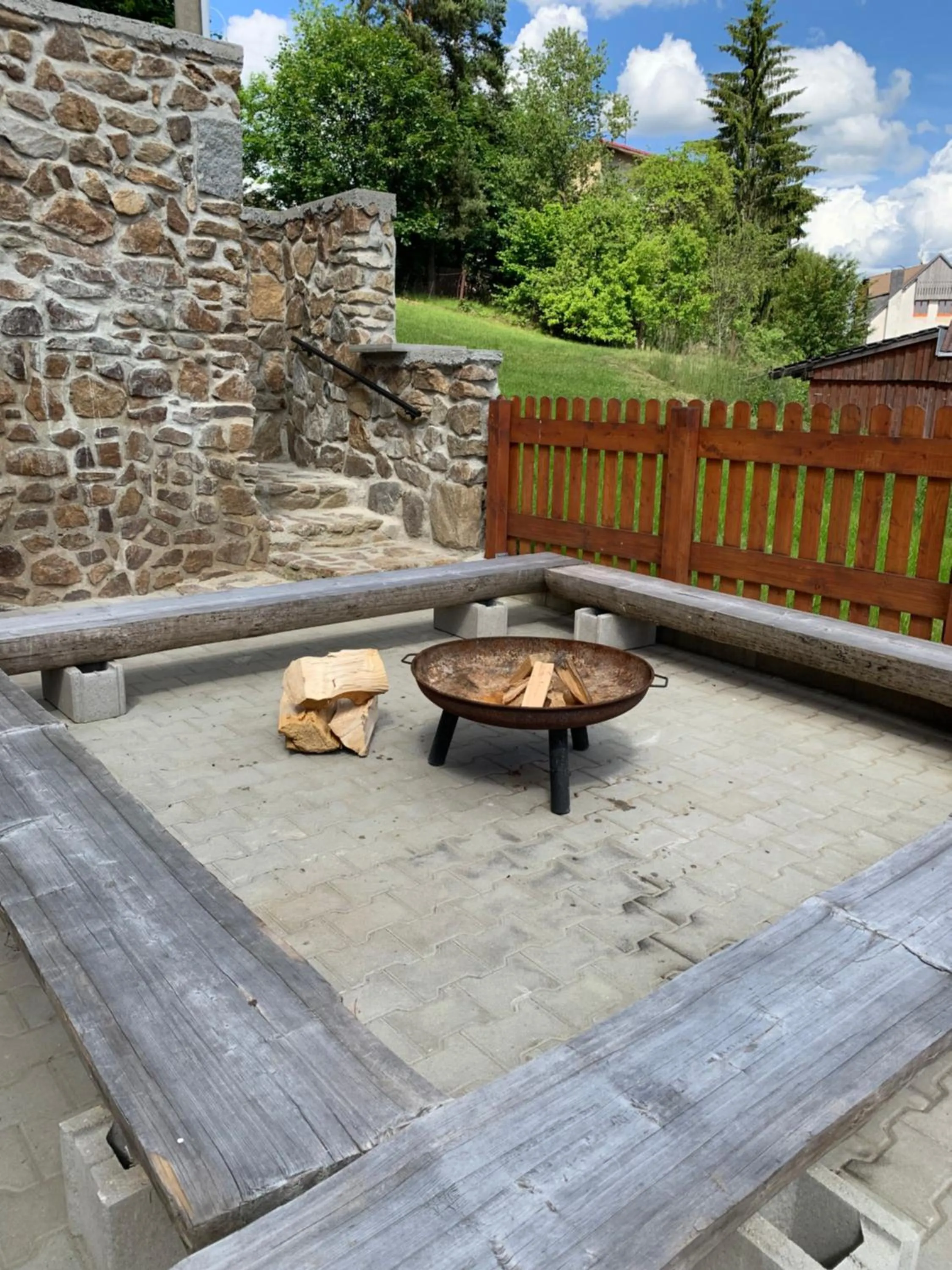 BBQ facilities in Penzion Pod pecí