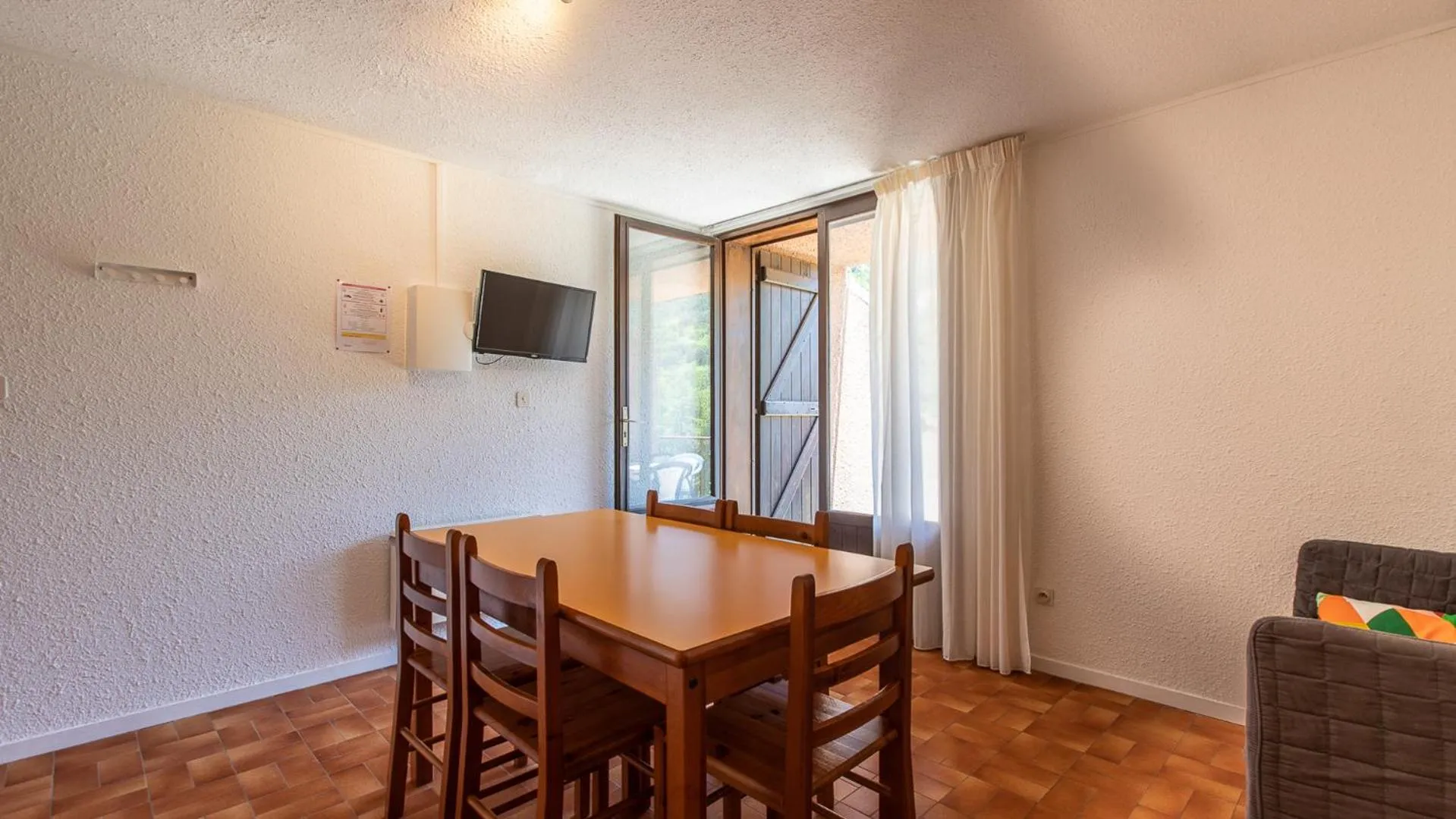 TV and multimedia in Vacancéole - Résidence Les Gorges Rouges