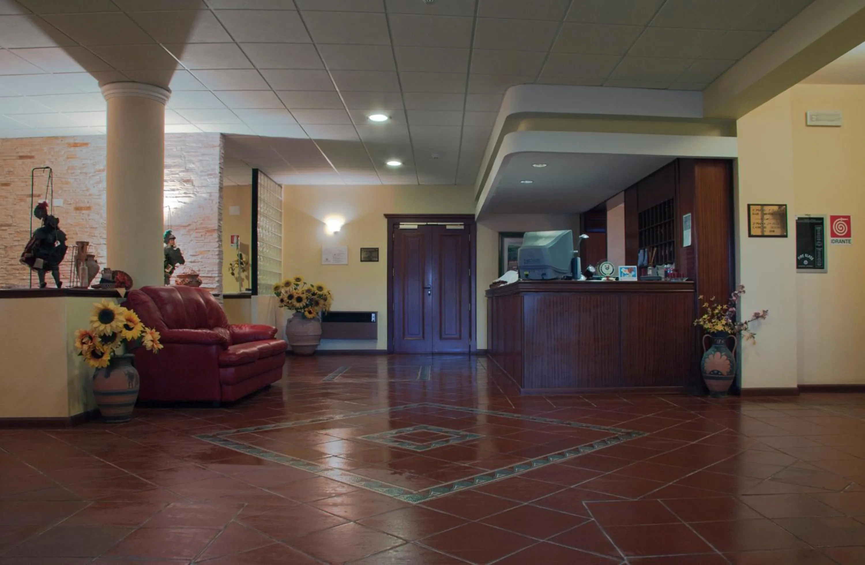 Lobby or reception in Corsaro Etna Hotel&SPA