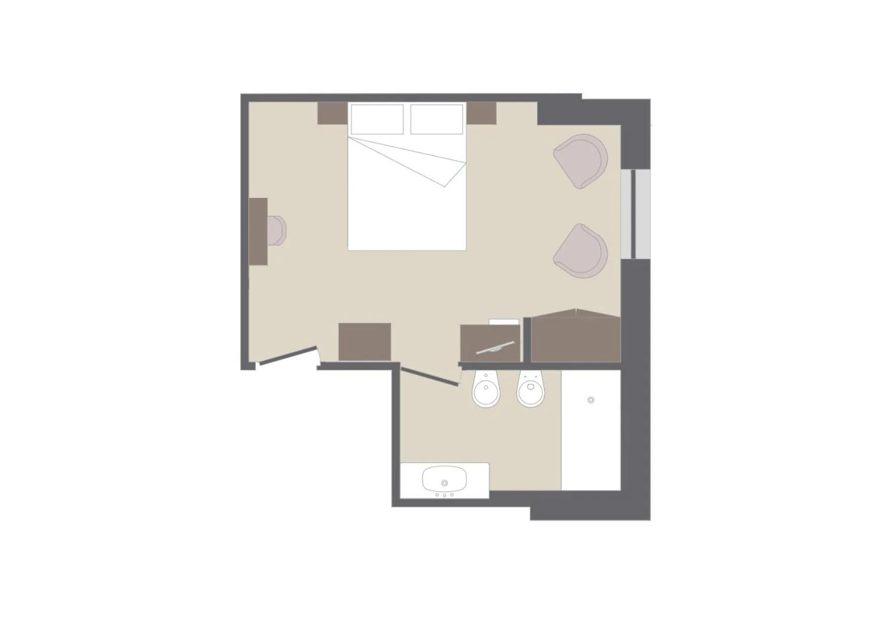 Floor plan in Corsaro Etna Hotel&SPA