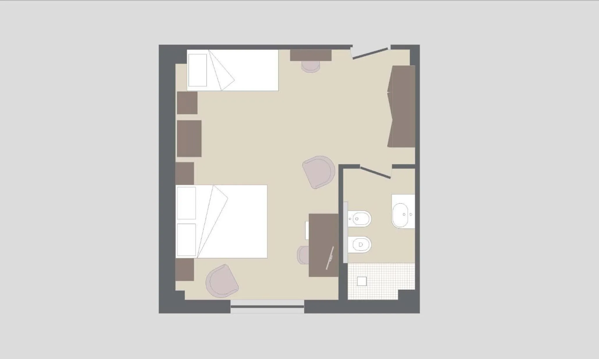 Floor plan in Corsaro Etna Hotel&SPA