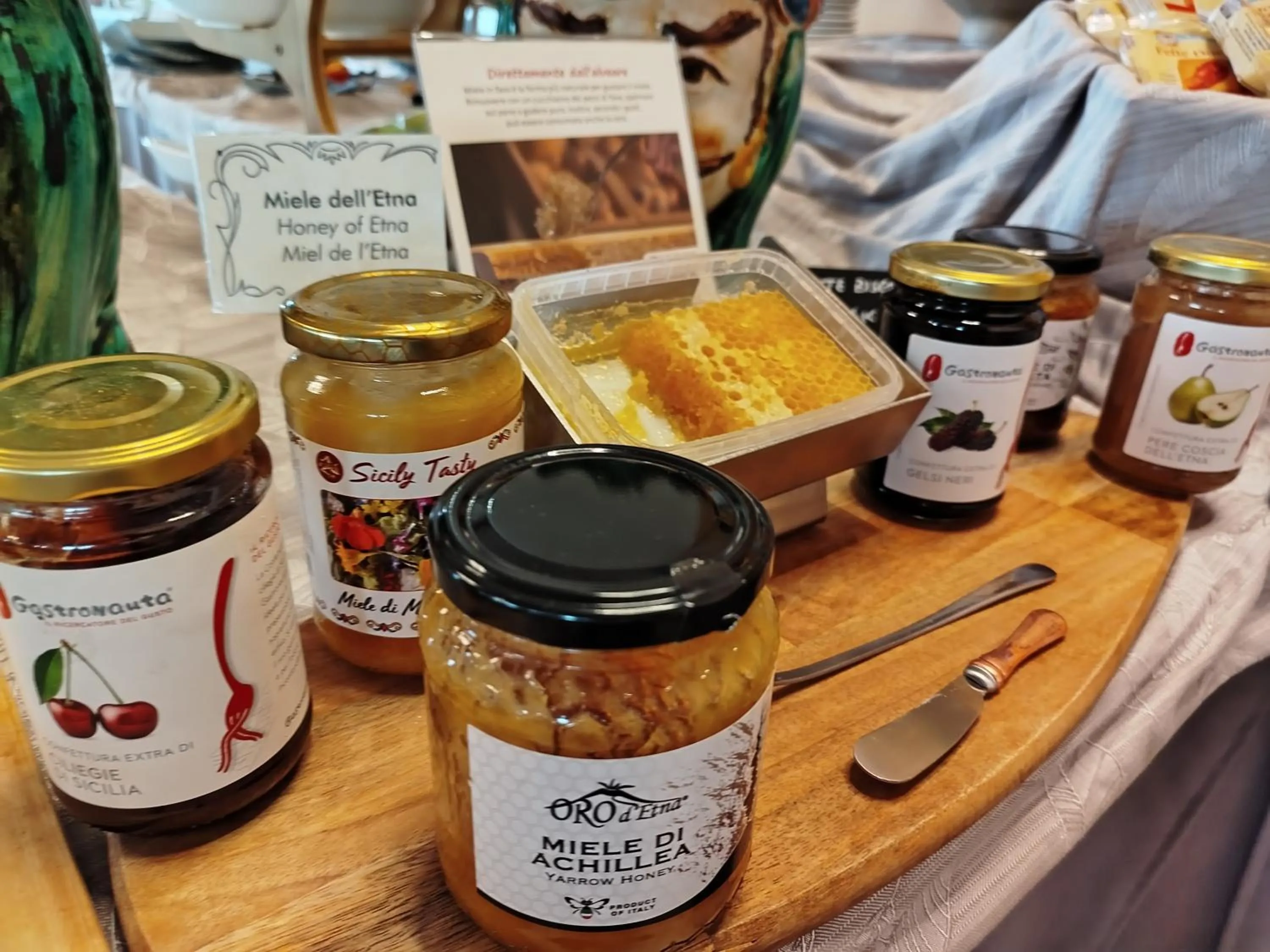 Italian breakfast in Corsaro Etna Hotel&SPA