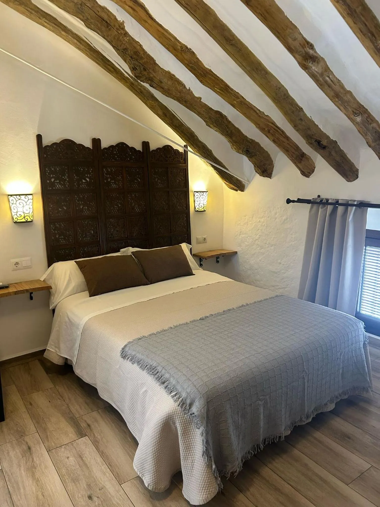 Bedroom, Bed in Casa Las Tinajas