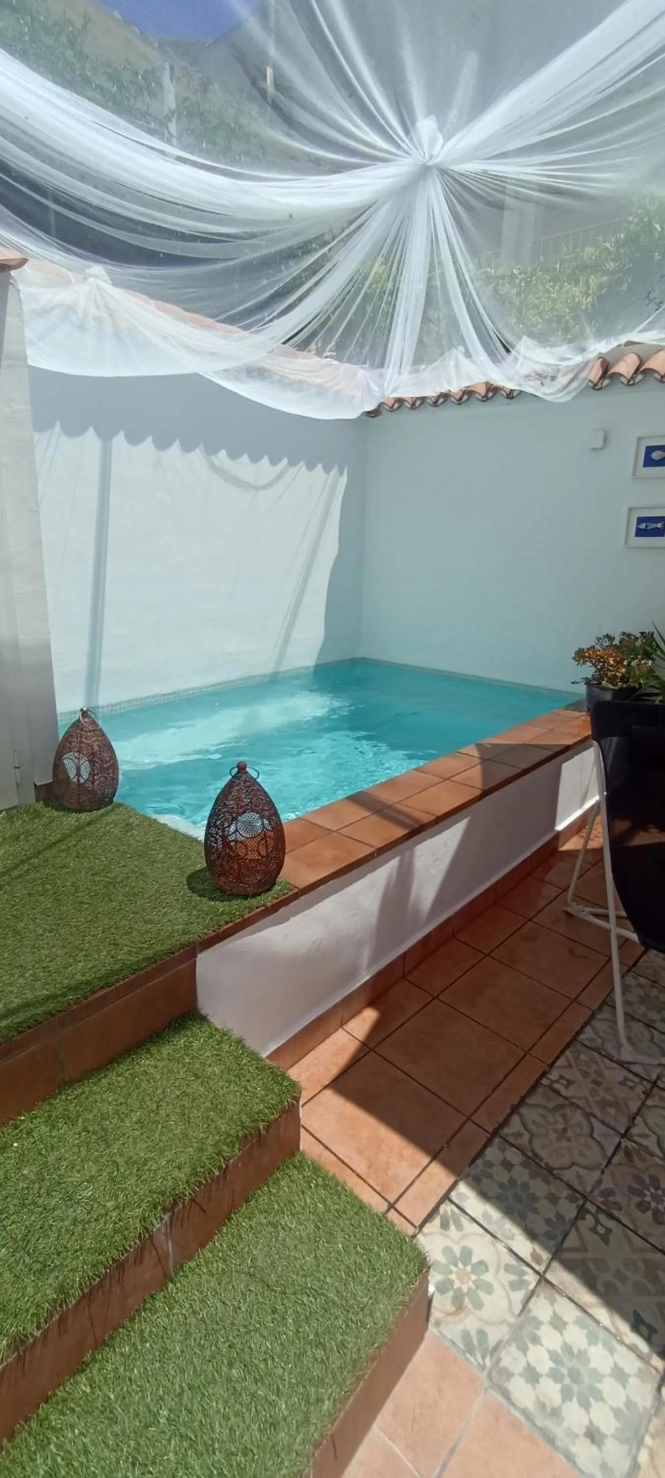 Swimming pool in Casa Las Tinajas