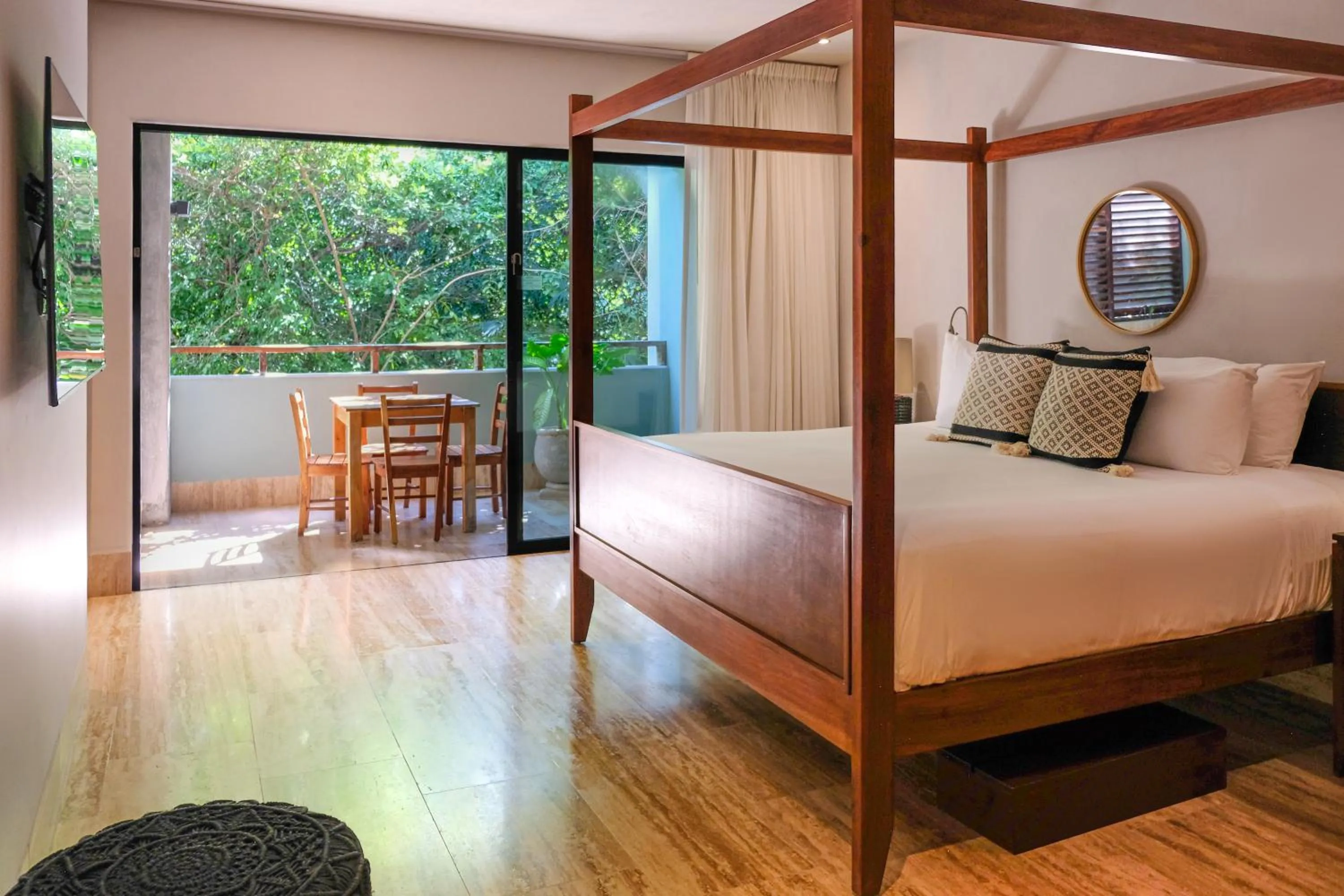 Patio, Bed in Kimpton Aluna Resort Tulum by IHG