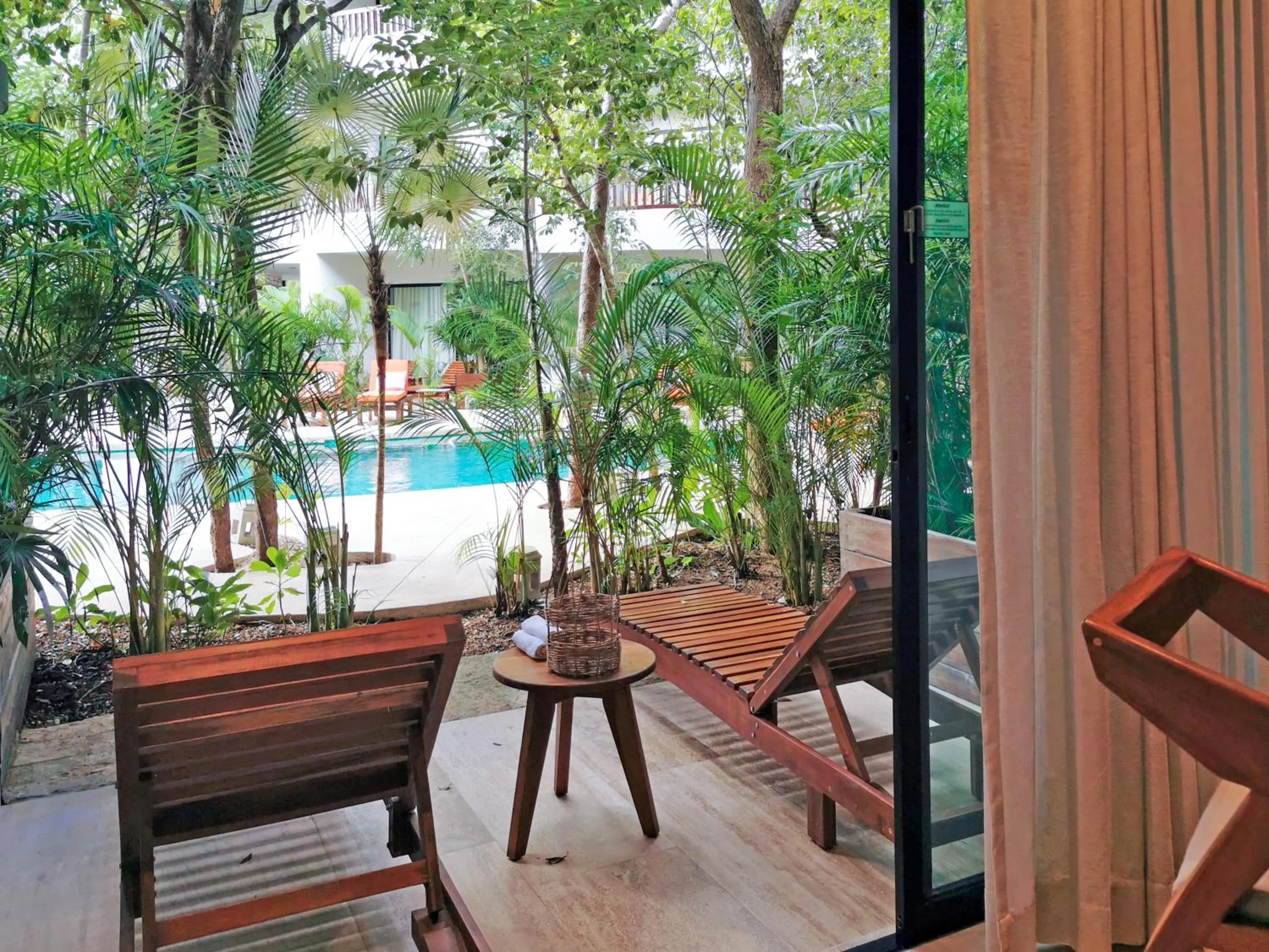 Patio in Kimpton Aluna Resort Tulum by IHG