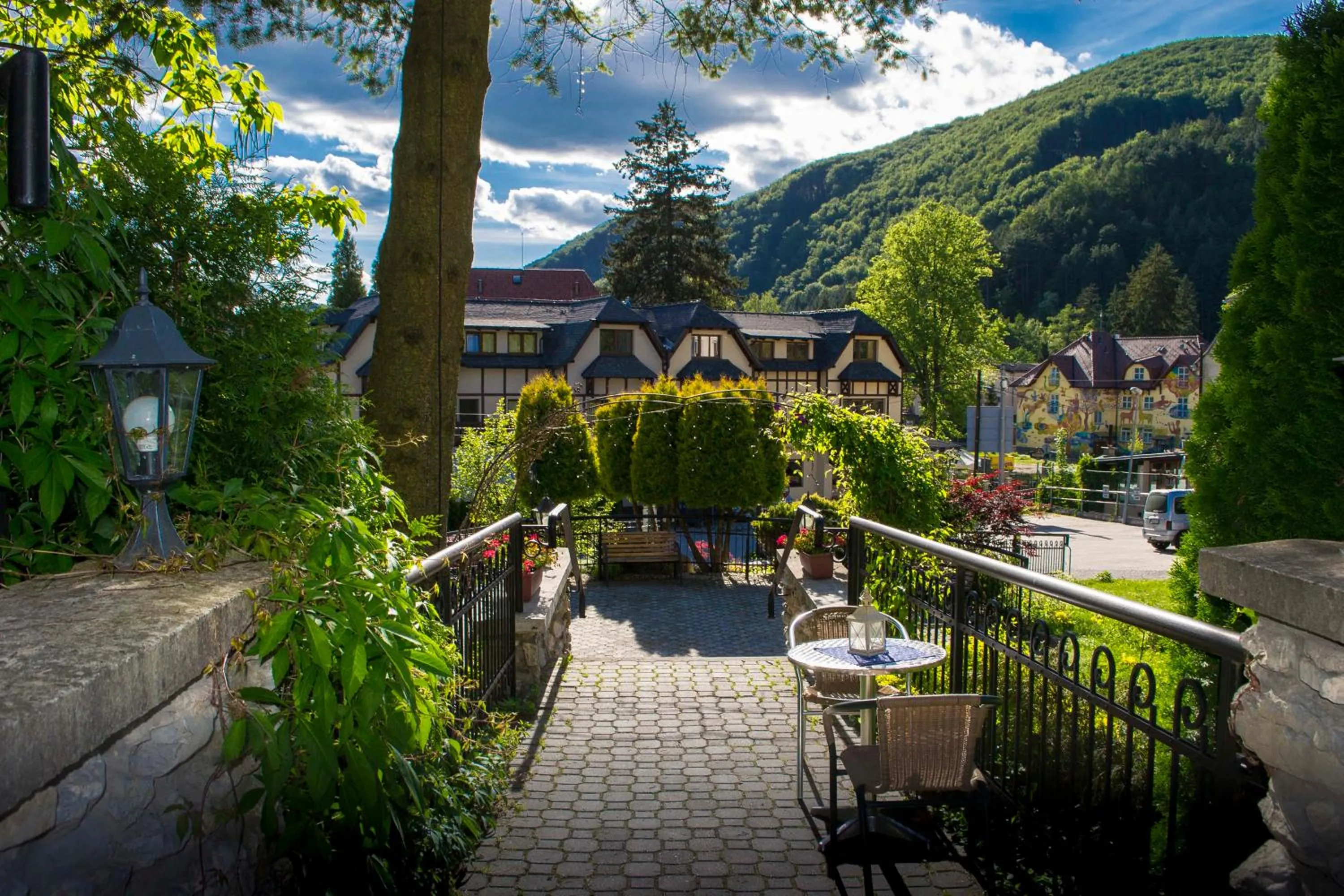 Garden in Penzión Talisman