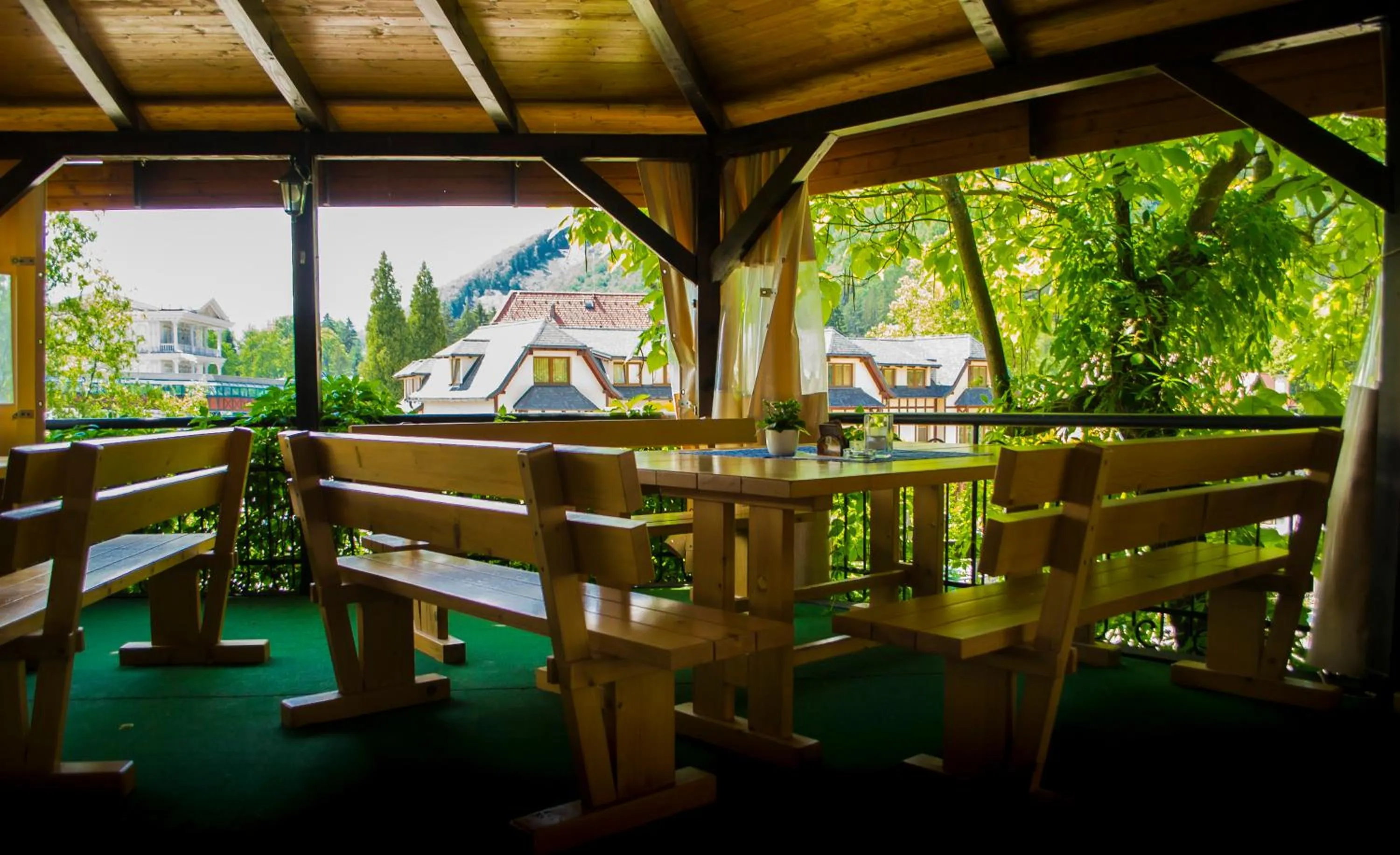 Balcony/Terrace in Penzión Talisman