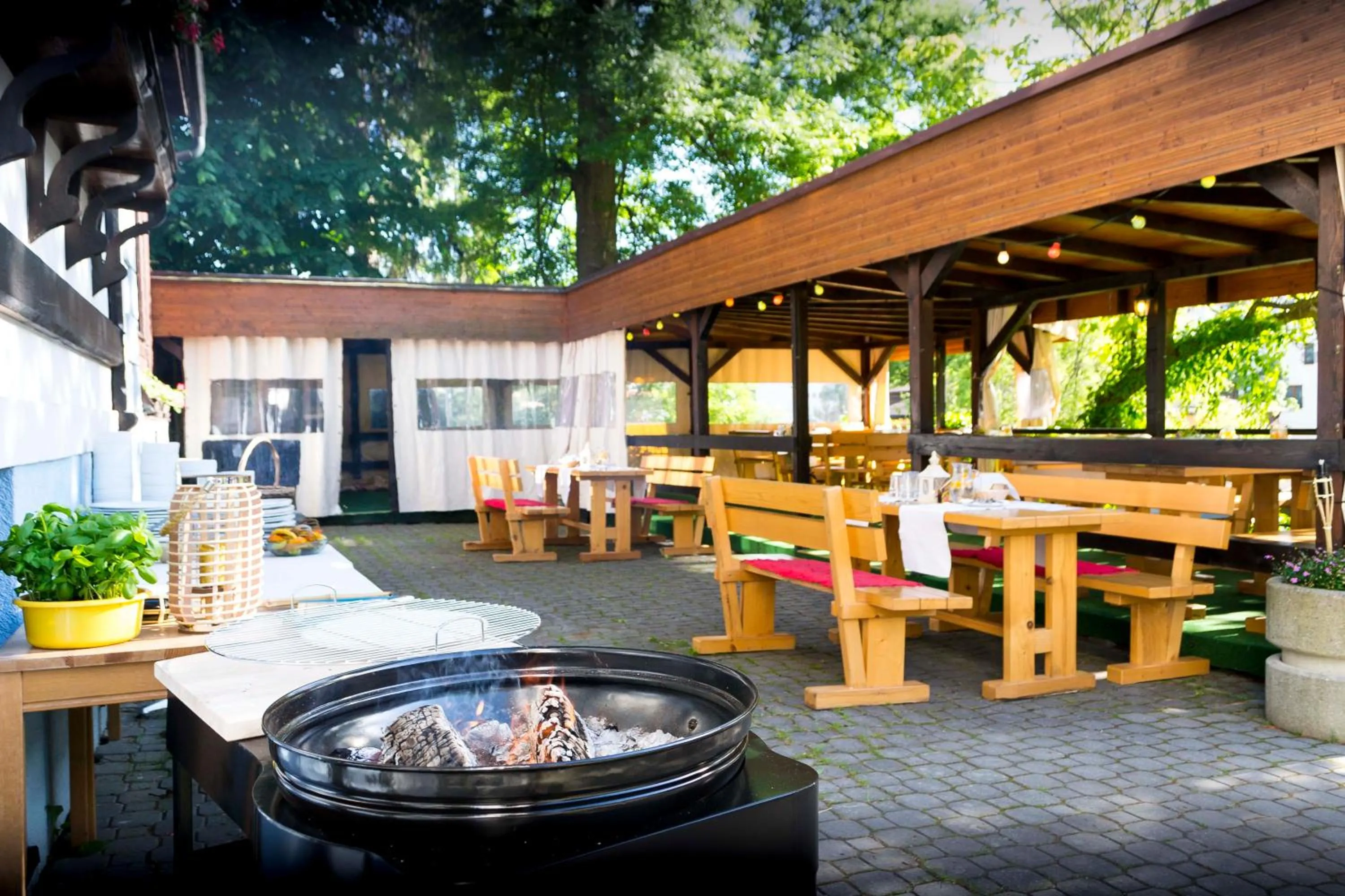 BBQ facilities in Penzión Talisman