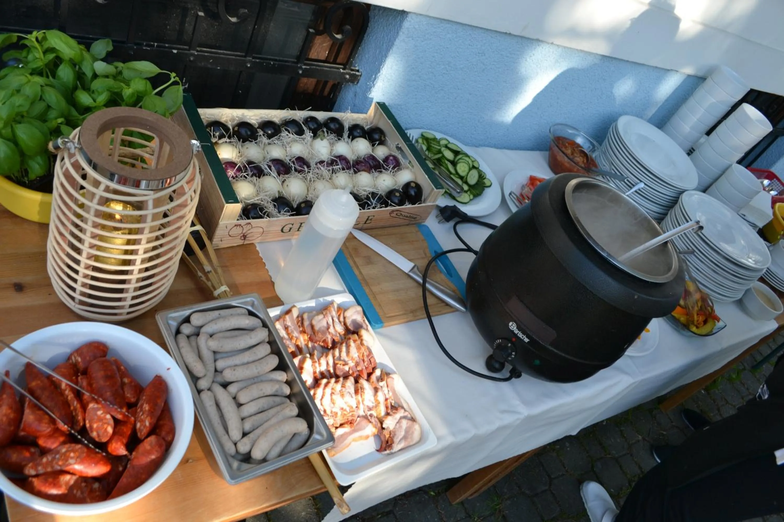 BBQ facilities in Penzión Talisman