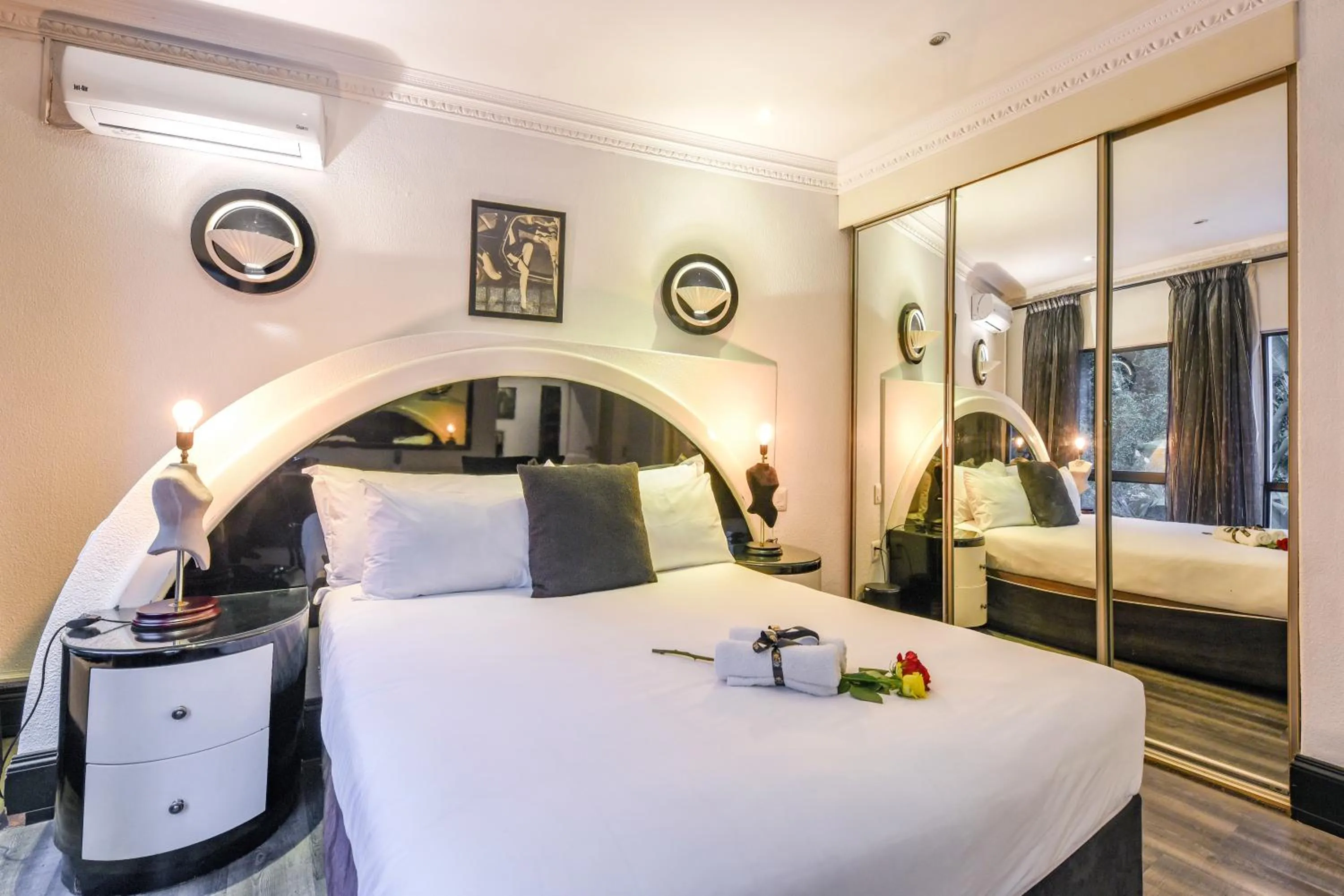 Bed in Villa Simonne