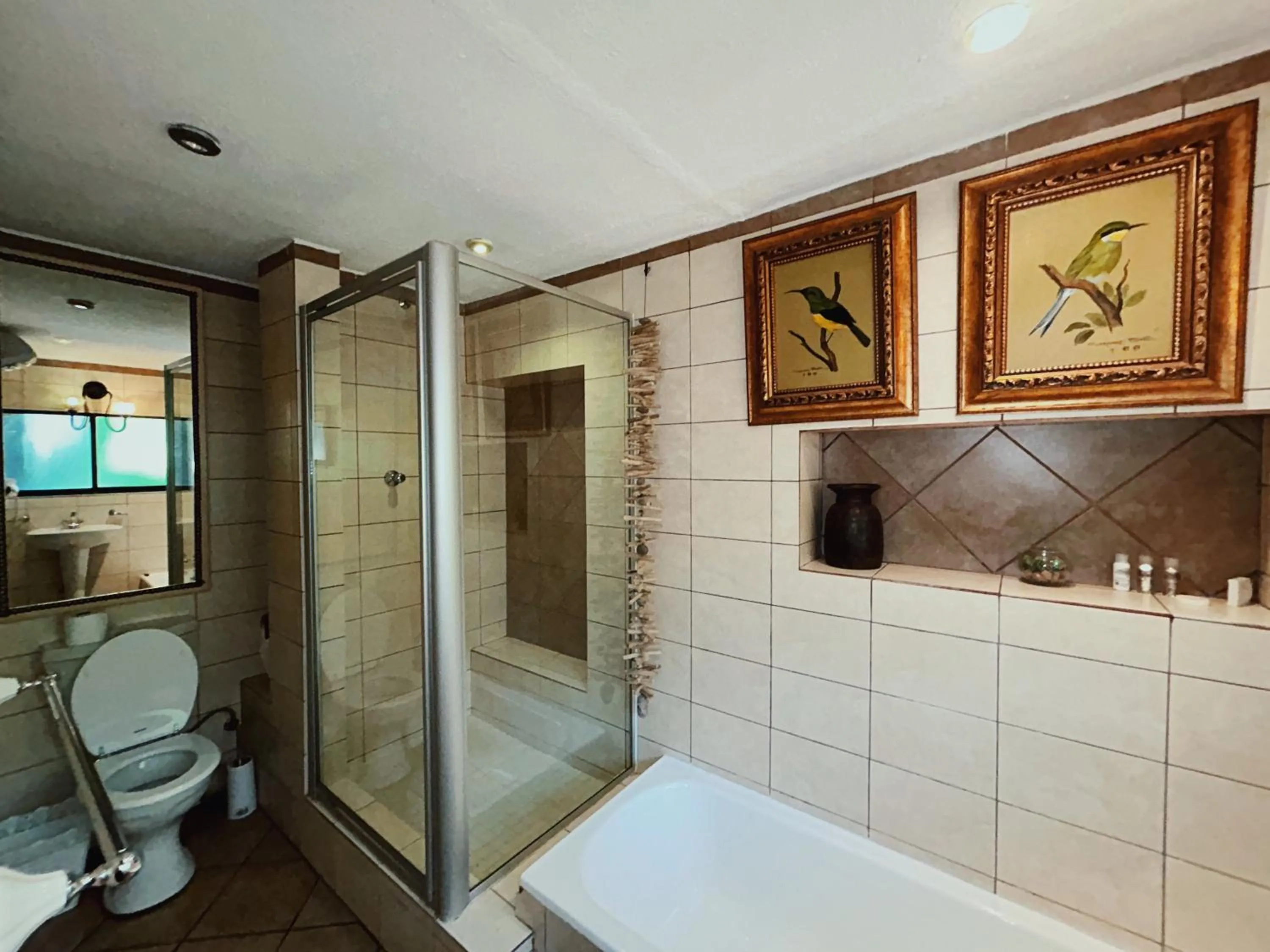Shower in Villa Simonne
