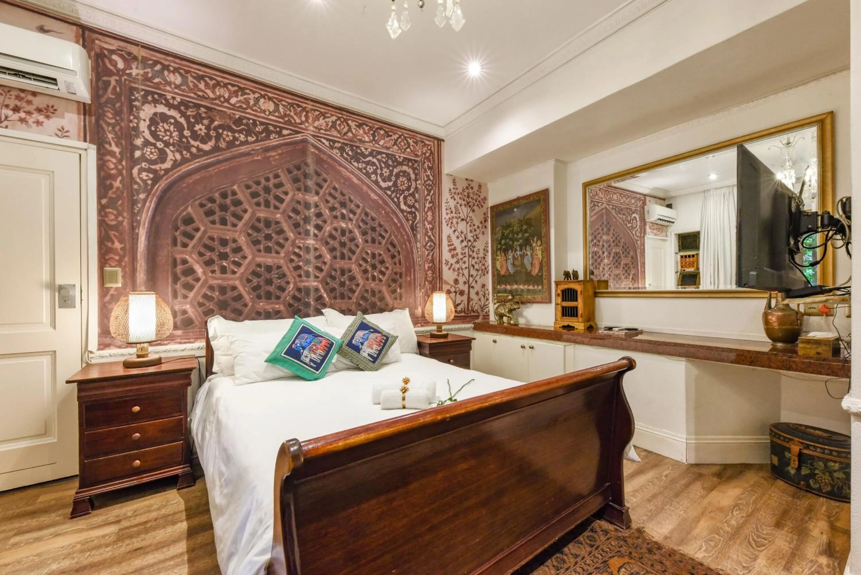 Bed in Villa Simonne