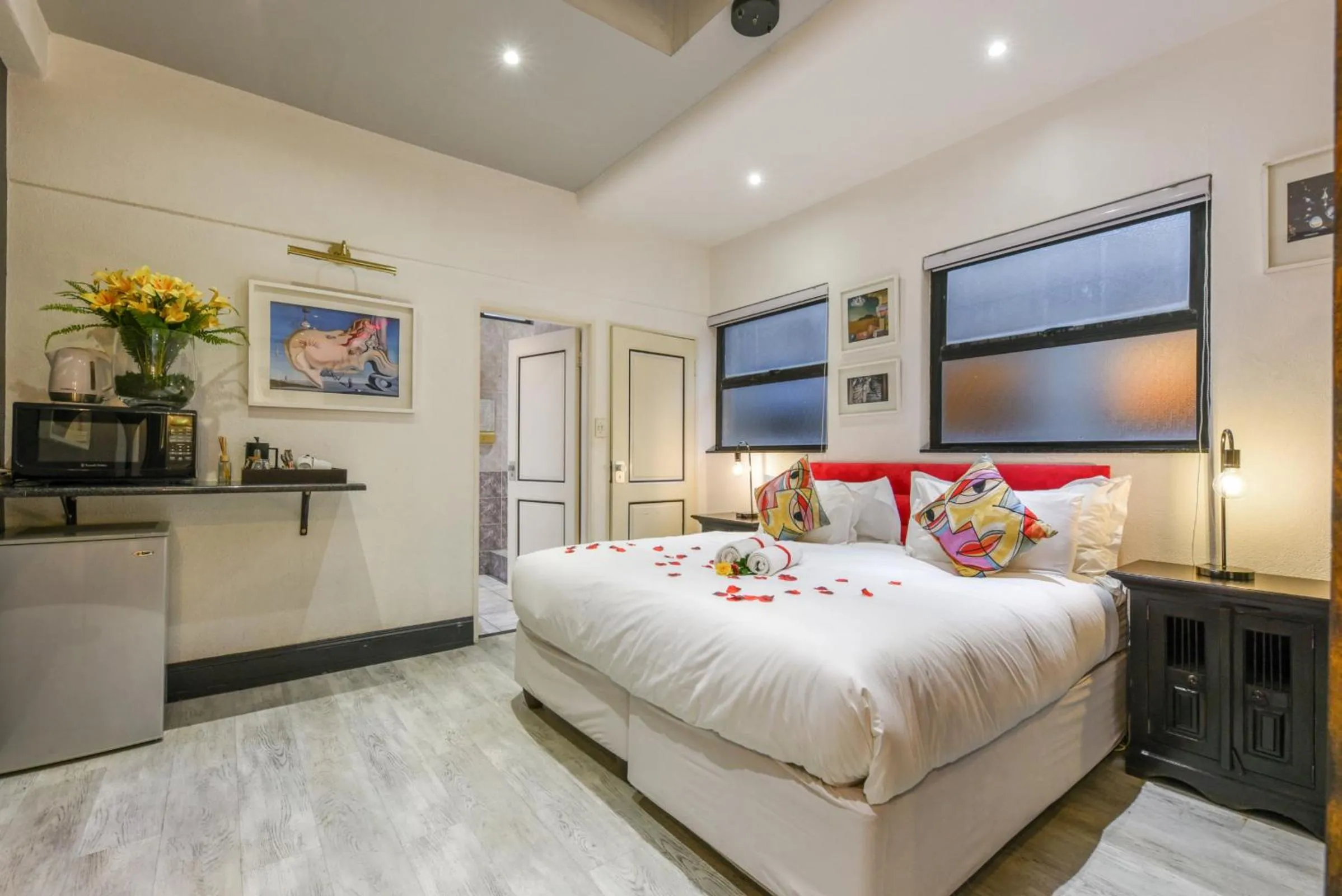 Bed in Villa Simonne