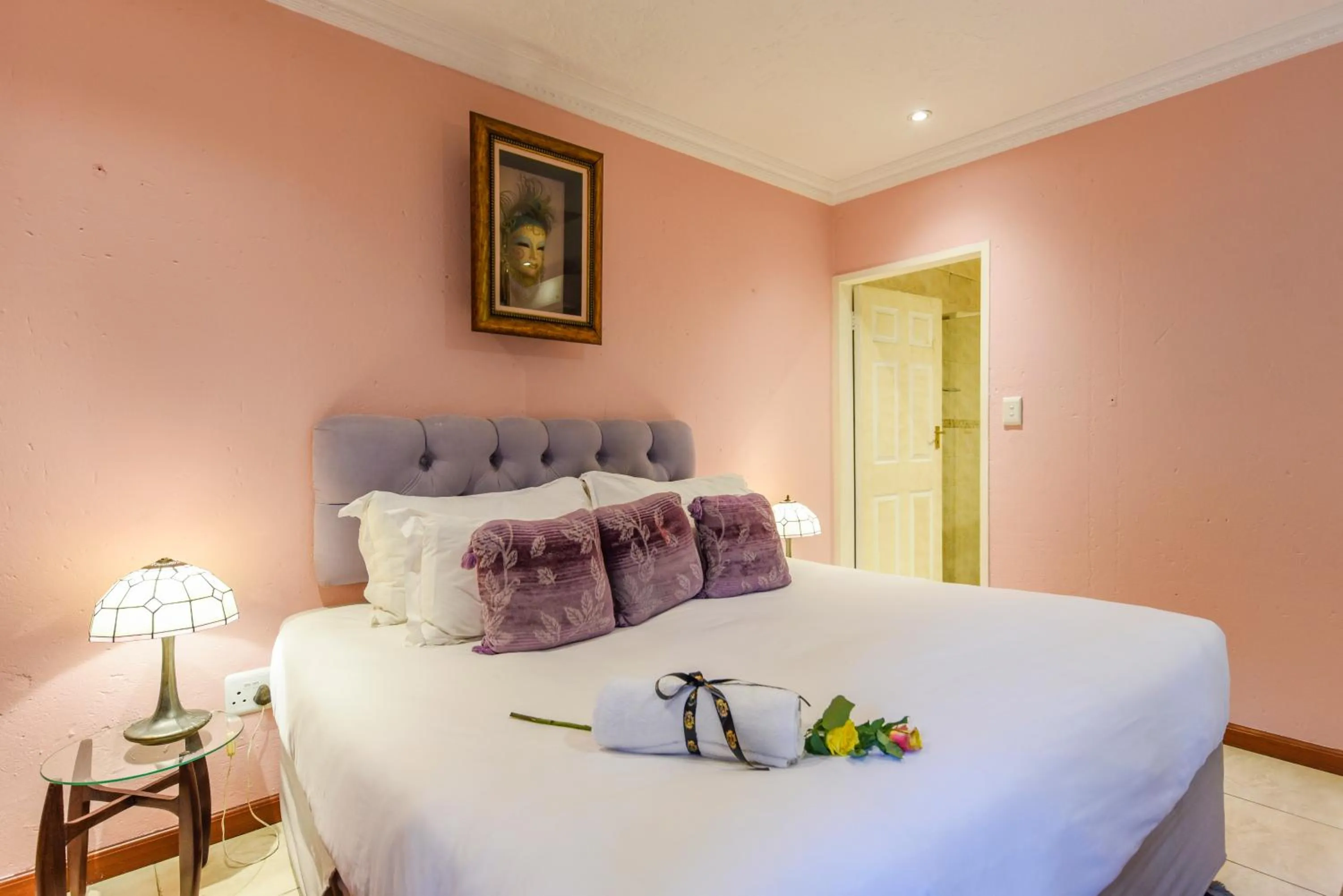 Bed in Villa Simonne