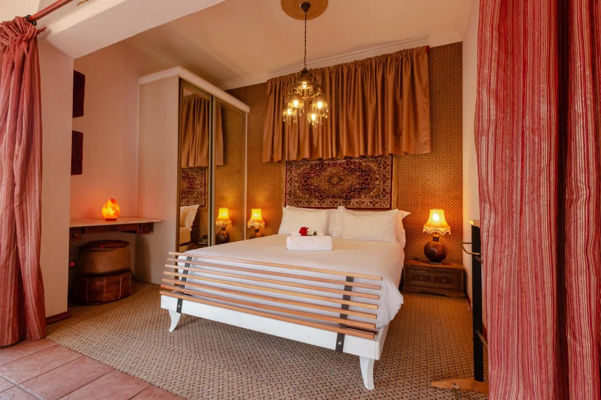 Bed in Villa Simonne